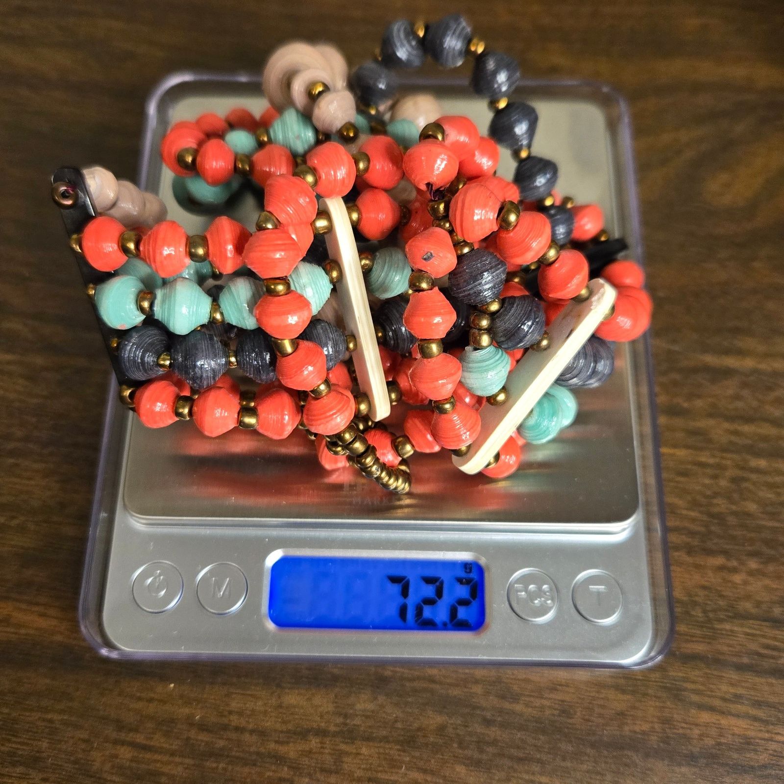 Uniqlo Multi-Strand Statement Necklace - Colorful Boho Jewelry Size ONE SIZE - 8 Thumbnail