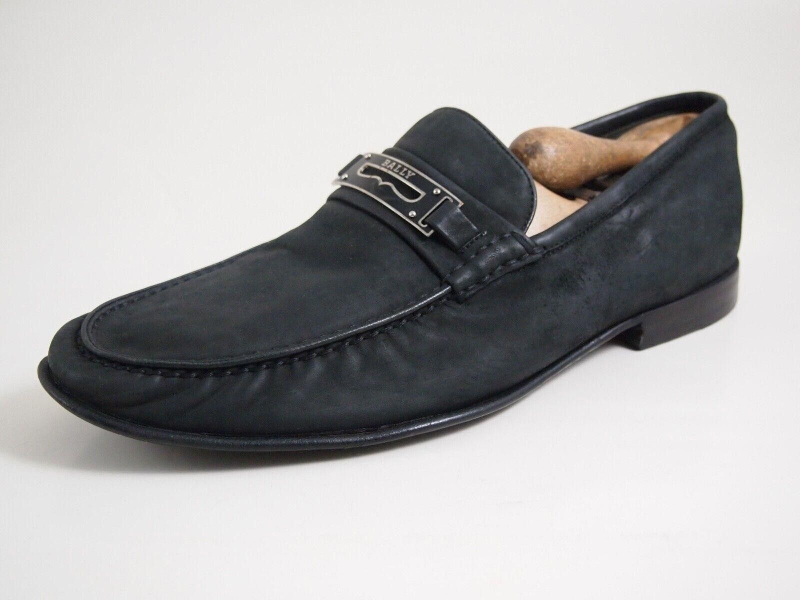 Bally Bally Candino Bit Loafer Black Suede Mens US 9 D EU 42 E Size US 9 / EU 42 - 2 Thumbnail