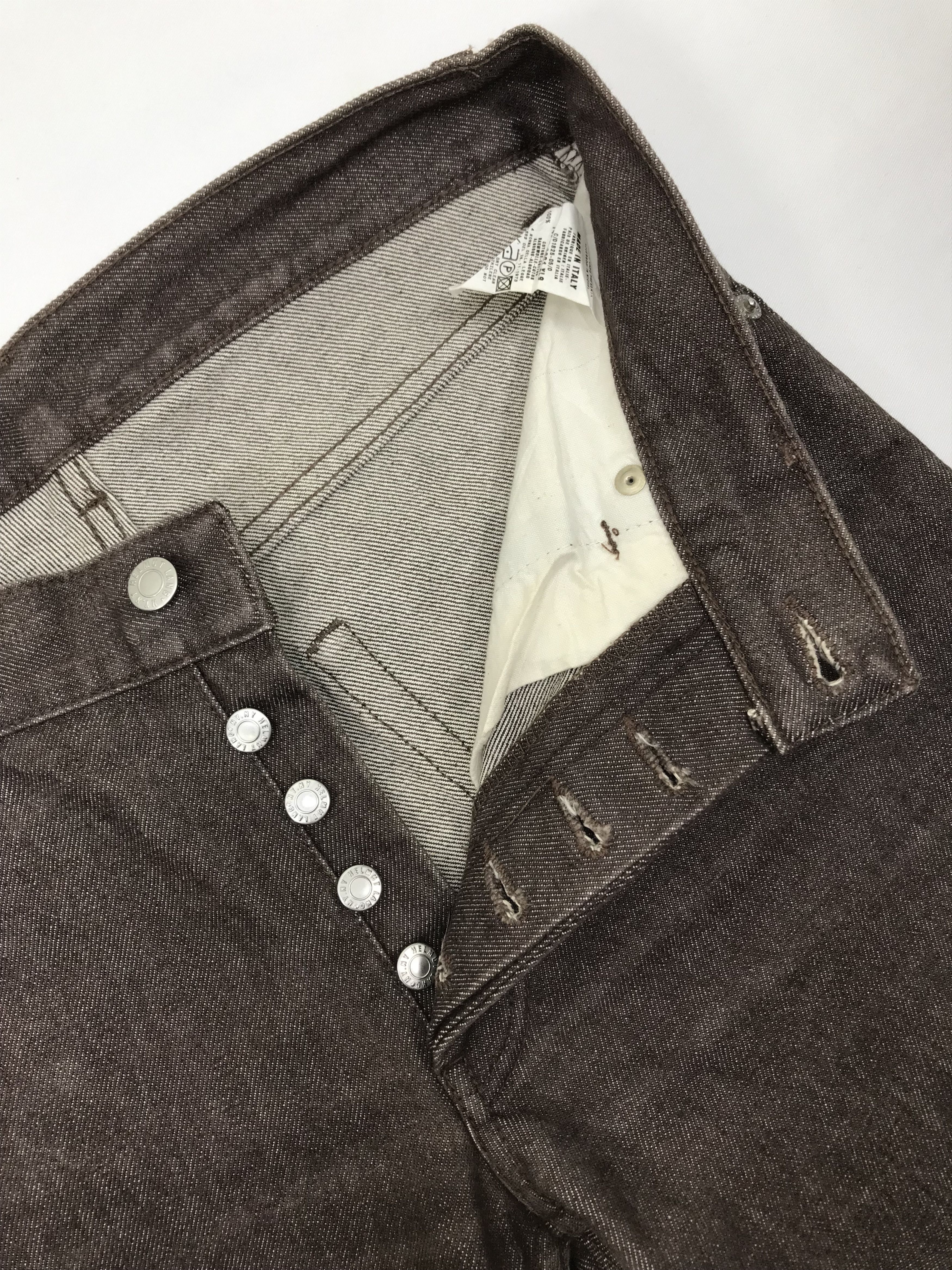 Helmut Lang Vintage Helmut Lang Classic Raw Denim Classic Cut Jeans Size US 30 / EU 46 - 9 Thumbnail