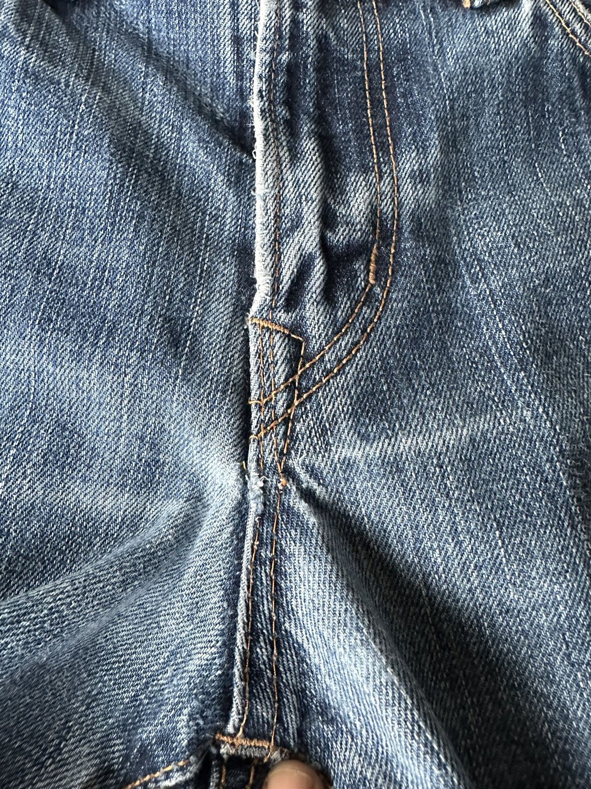 Edwin Vtg Edwin 505zxx Selvedge Redline Faded Denim W31 D411 Size US 31 - 16 Thumbnail