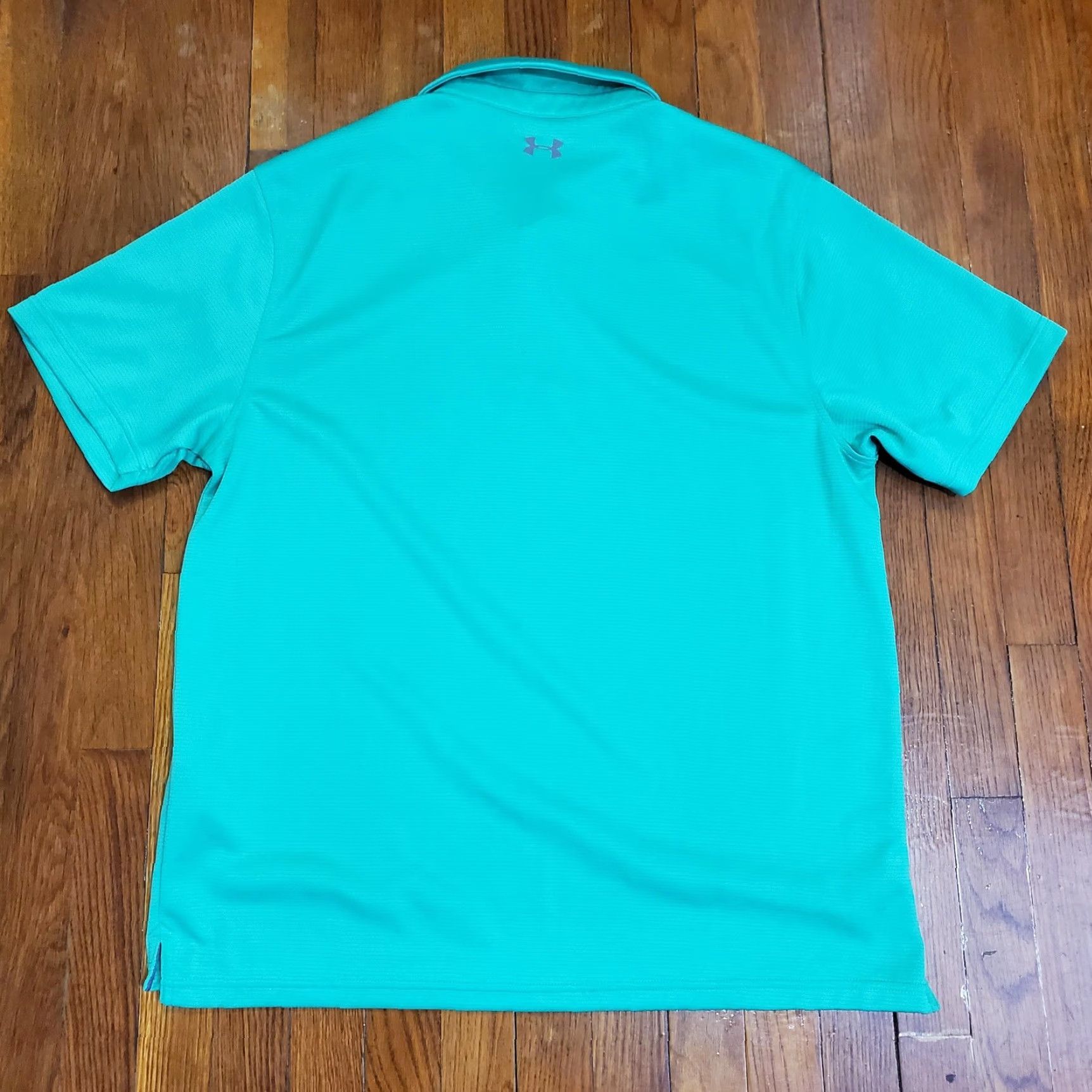 Under Armour Under Armour Polo Shirt Mens XL Green Solid HeatGear Golf Performance Loose Fit Size US XL / EU 56 / 4 - 6 Thumbnail