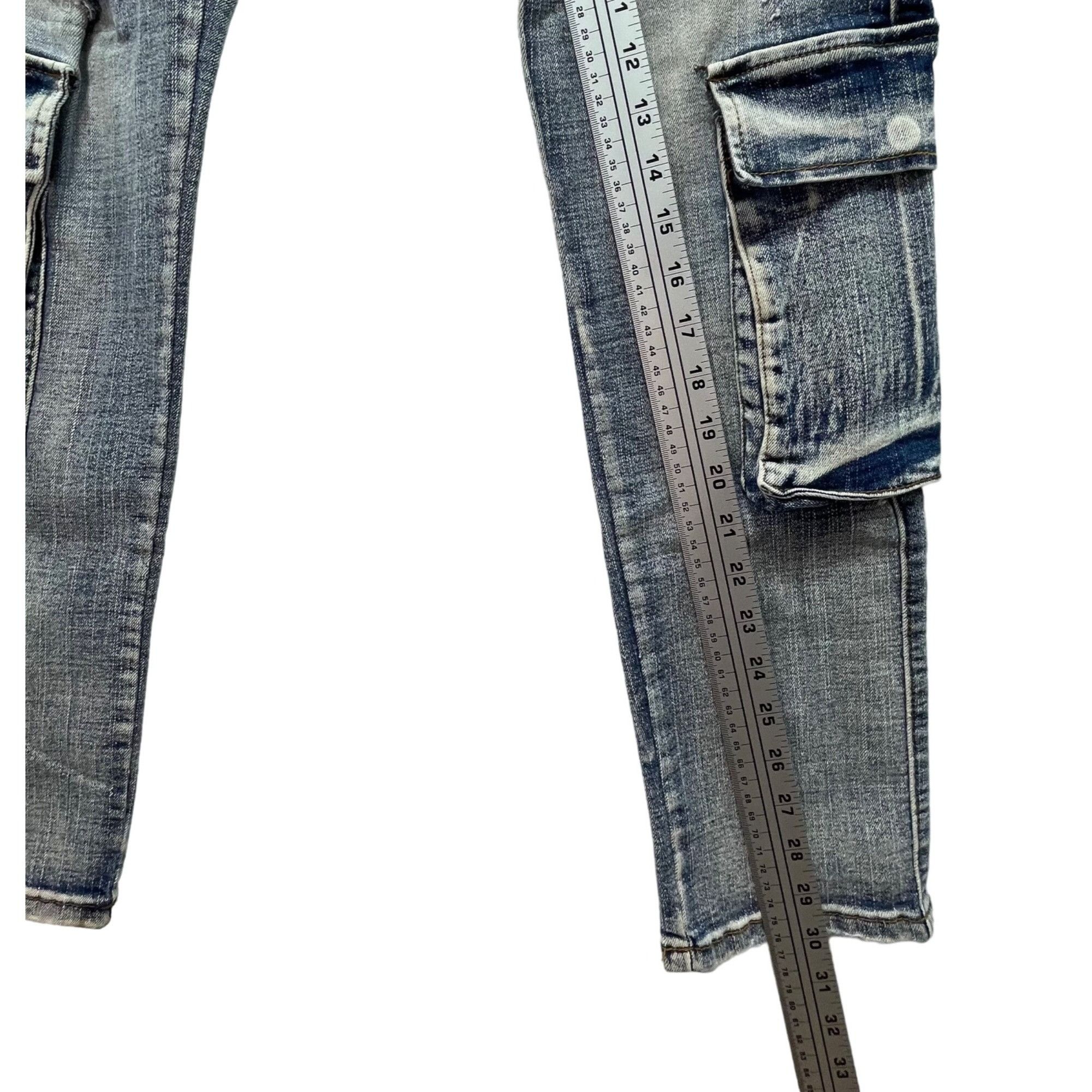 rue21 Rue 21 - Men's Supreme Flex Skinny Jeans Distressed - Light Size US 30 / EU 46 - 6 Thumbnail