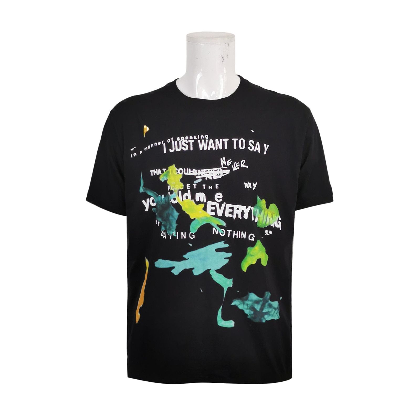 Gucci Gucci S Cotton Color-Block Letter Graphic T-Shirt Size US S / EU 44-46 / 1 - 1 Thumbnail