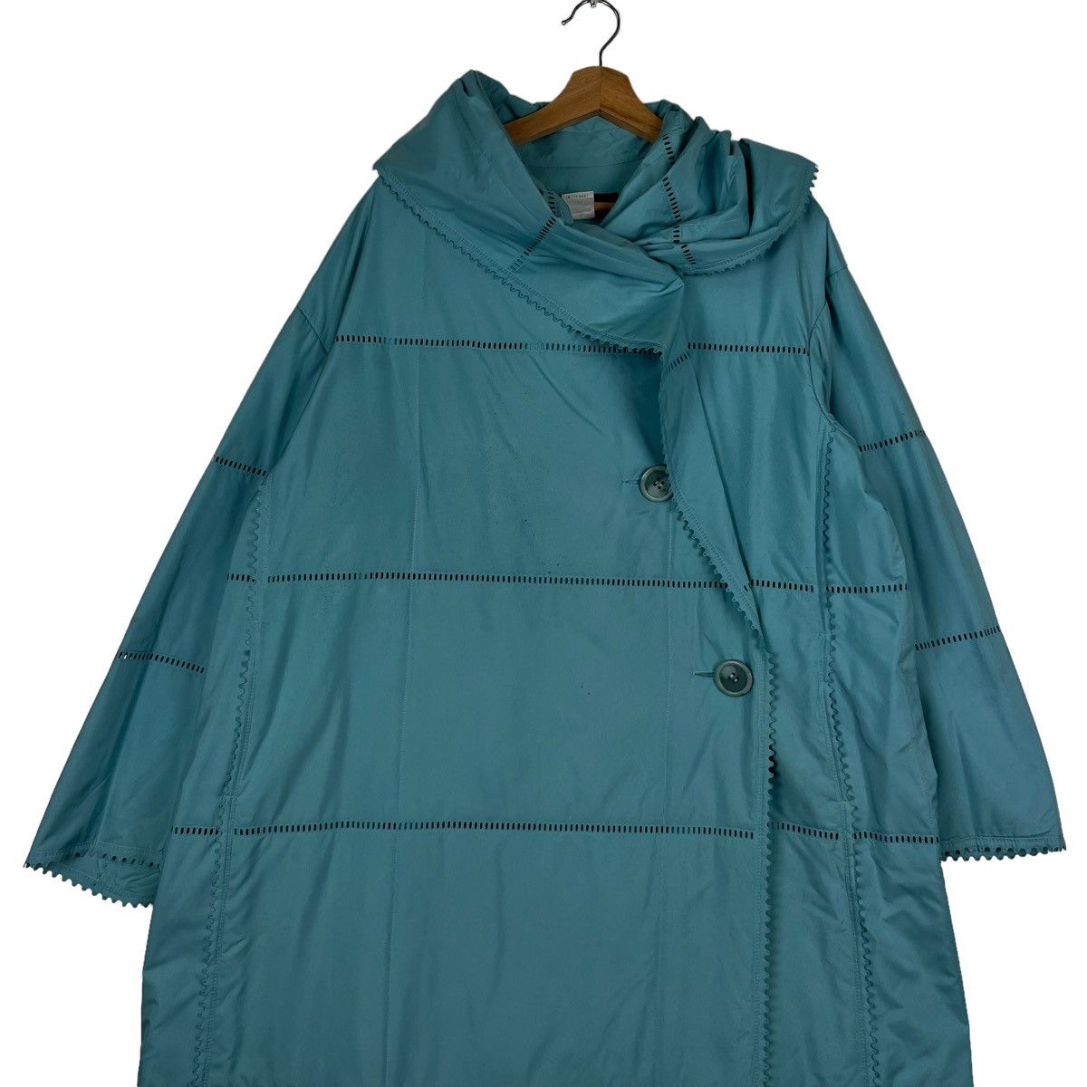 Issey Miyake 🔥RUNWAY LONG JACKET ISSEY MIYAKE ORIGAMI DESIGN HOODIE Size US L / EU 52-54 / 3 - 2 Thumbnail
