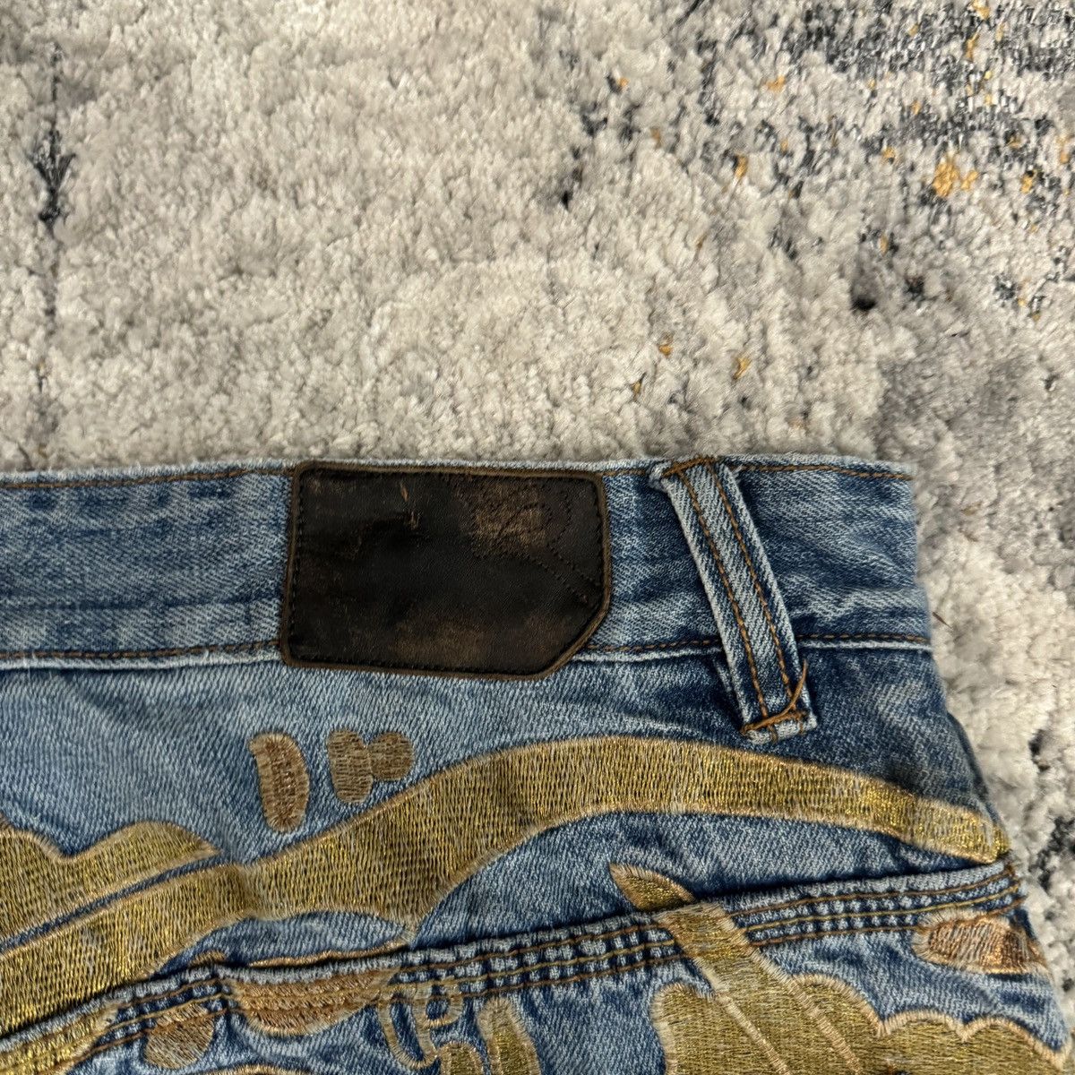 JNCO × Rocawear × Vintage Crazy Vintage y2k Rocawear camo embroidered baggy jeans Size US 36 / EU 52 - 4 Thumbnail