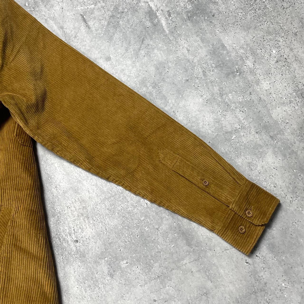 Empyre Empyre Corduroy Button-Up Long Sleeve Shirt Mustard Size S Size US S / EU 44-46 / 1 - 24 Thumbnail