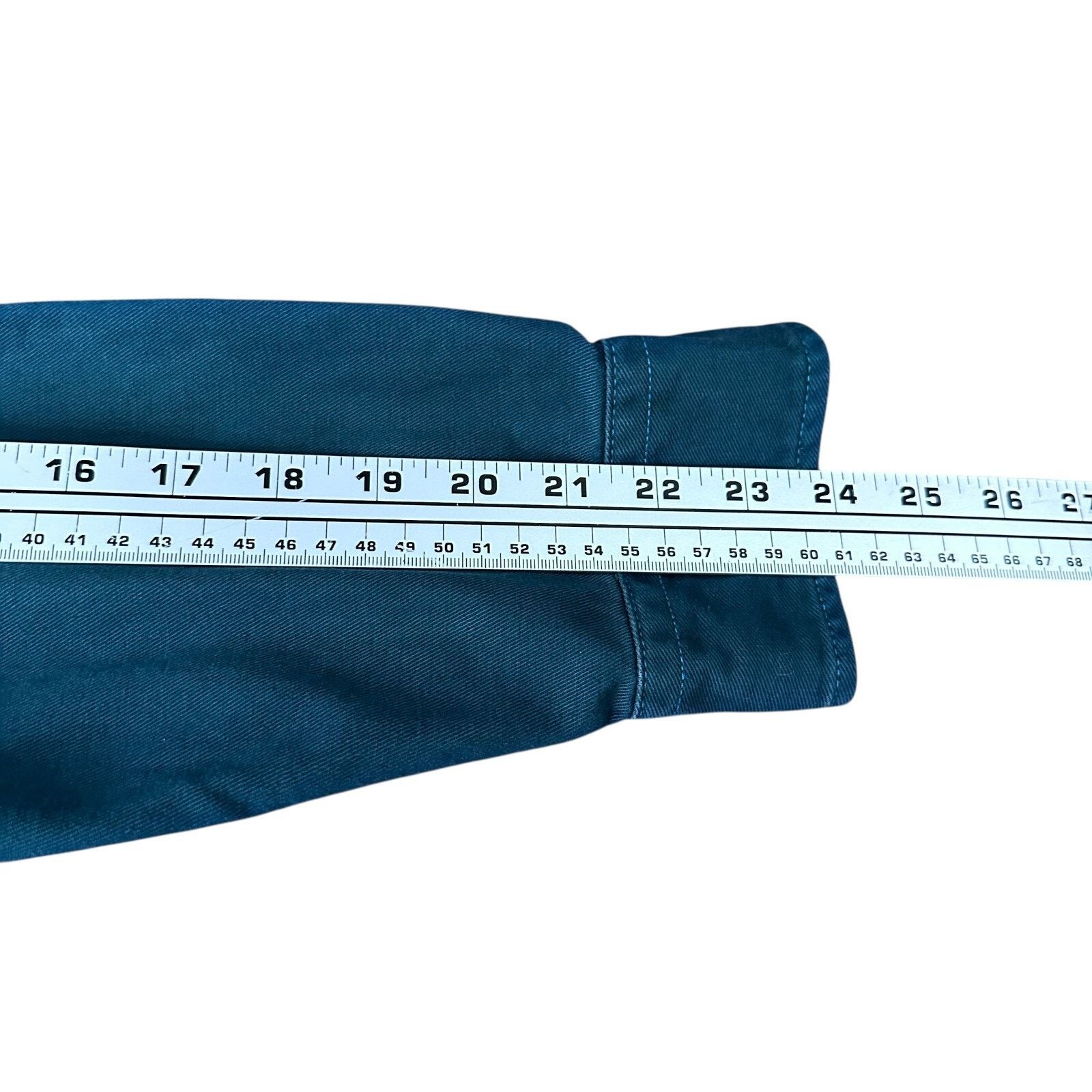 Levi's Levi's Work Shirt Small Teal Work To Be Done Garment Dyed Size US S / EU 44-46 / 1 - 10 Thumbnail