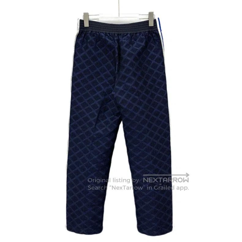 Chanel Chanel Dark blue diamond-shaped plaid casual trousers Size 25" / US 0 / IT 36 - 2 Thumbnail