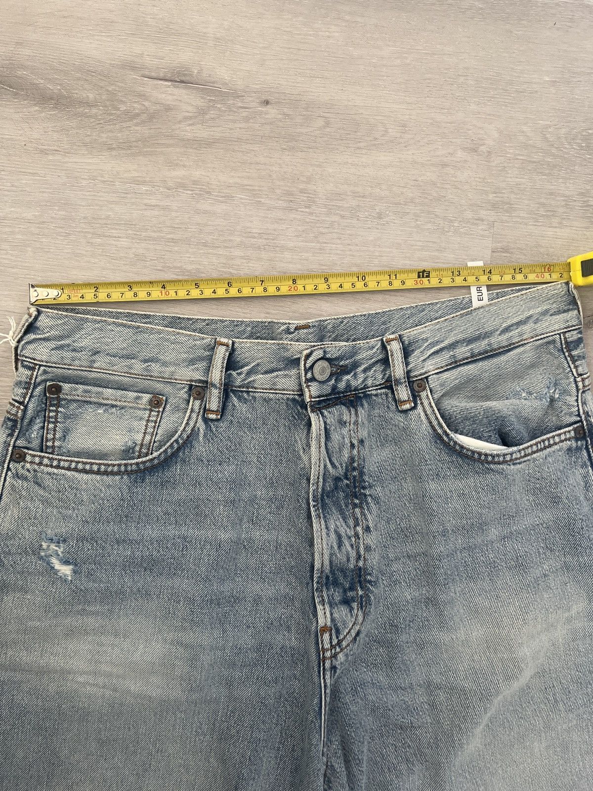 Acne Studios Acne Studios 1989 trash blue denim | Grailed