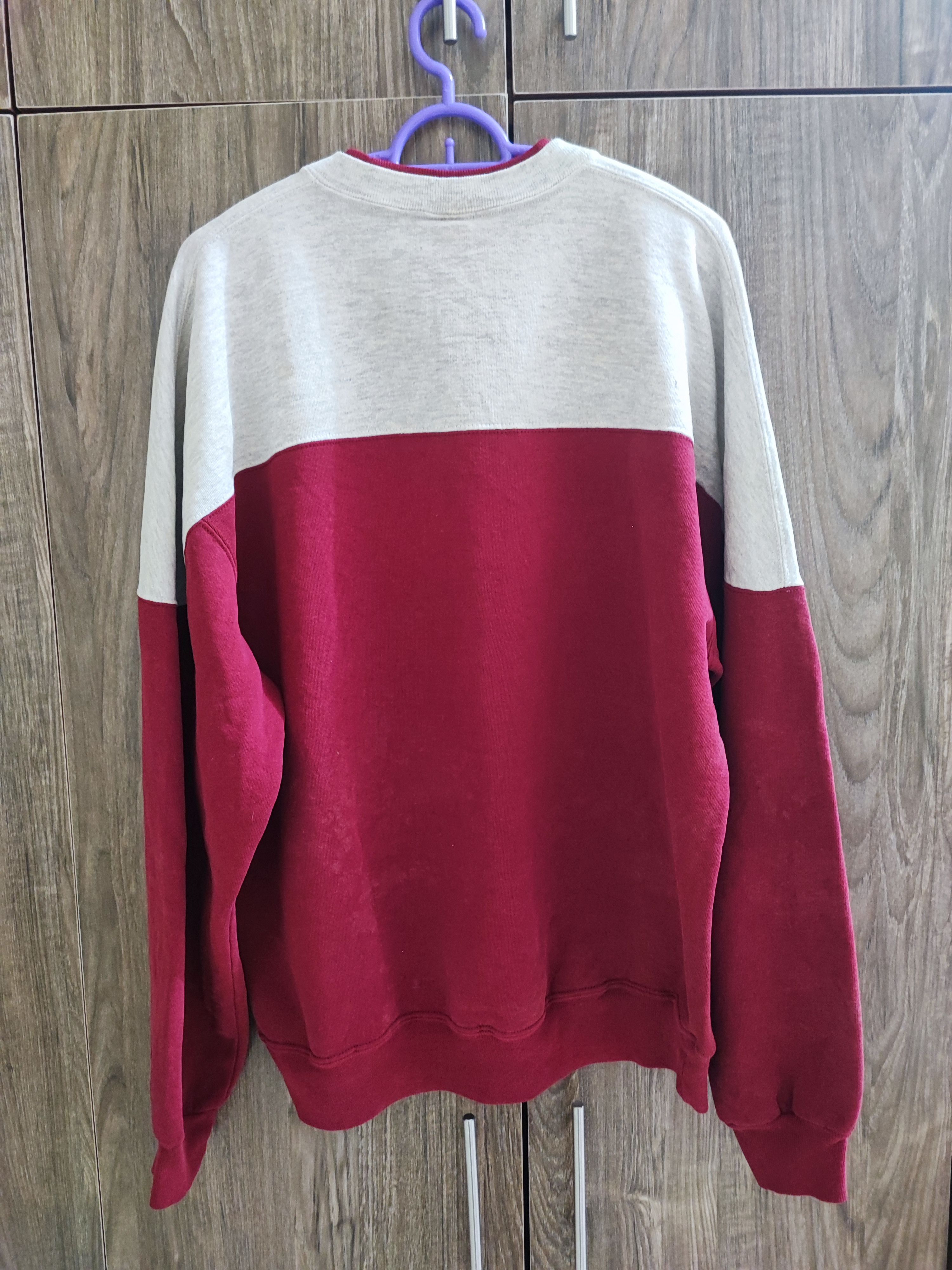 Russell Athletic Vintage Russell Athletic trashed Boxy 2 tone sweatshirt Size US XL / EU 56 / 4 - 3 Thumbnail