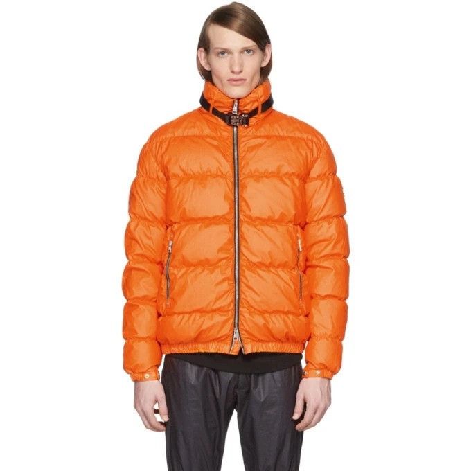 Moncler RARE! Moncler x 1017 ALYX 9SM Deimos Men`s Orange Down Insu Size US L / EU 52-54 / 3 - 1 Thumbnail