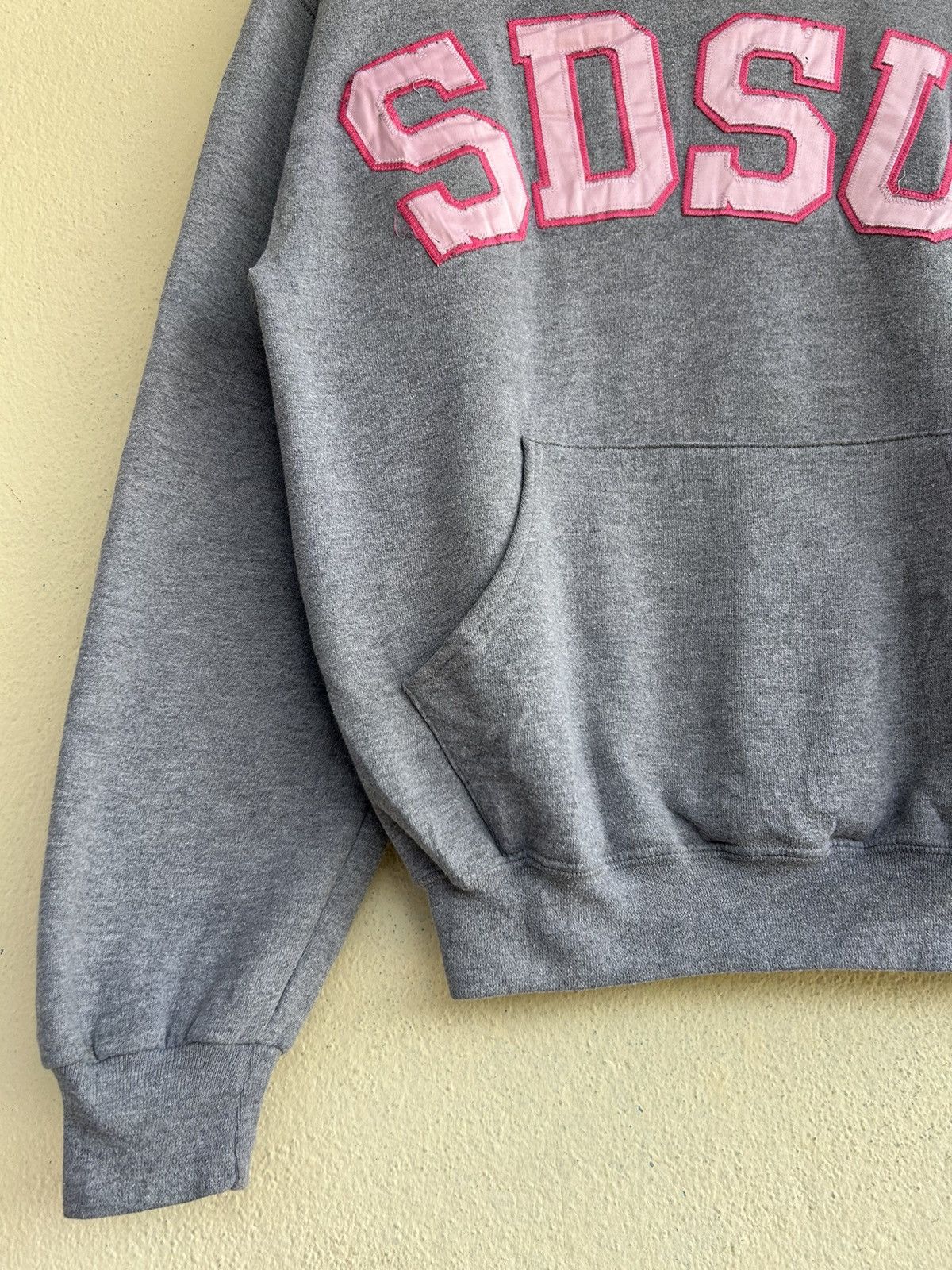 Vintage San Diego State University SDSU Pull Over Hoodie Size US S / EU 44-46 / 1 - 4 Thumbnail