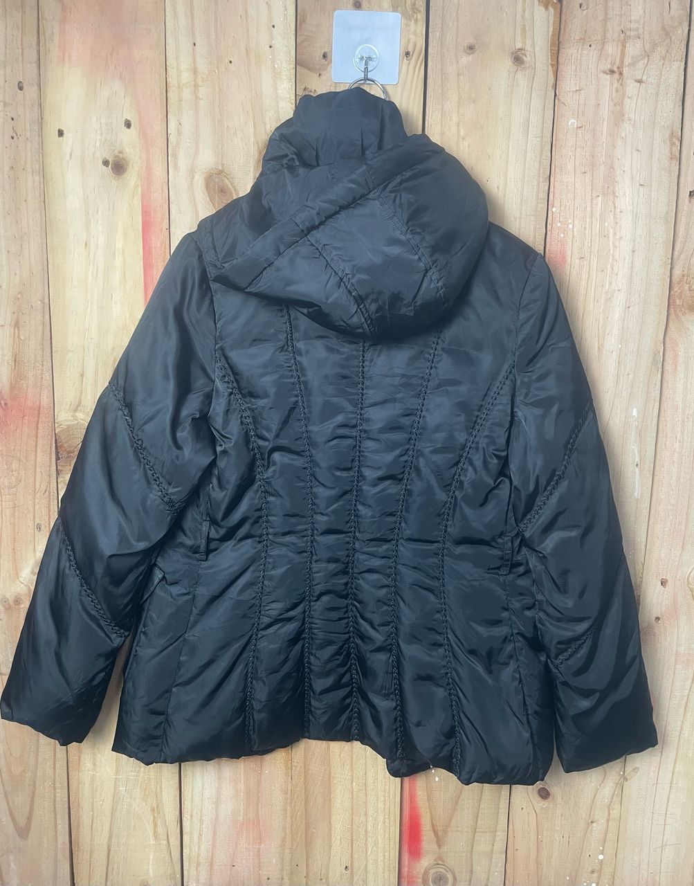 Balmain × Vintage Vintage Balmain Down Jacket Hoodie Size L / US 10 / IT 46 - 2 Thumbnail