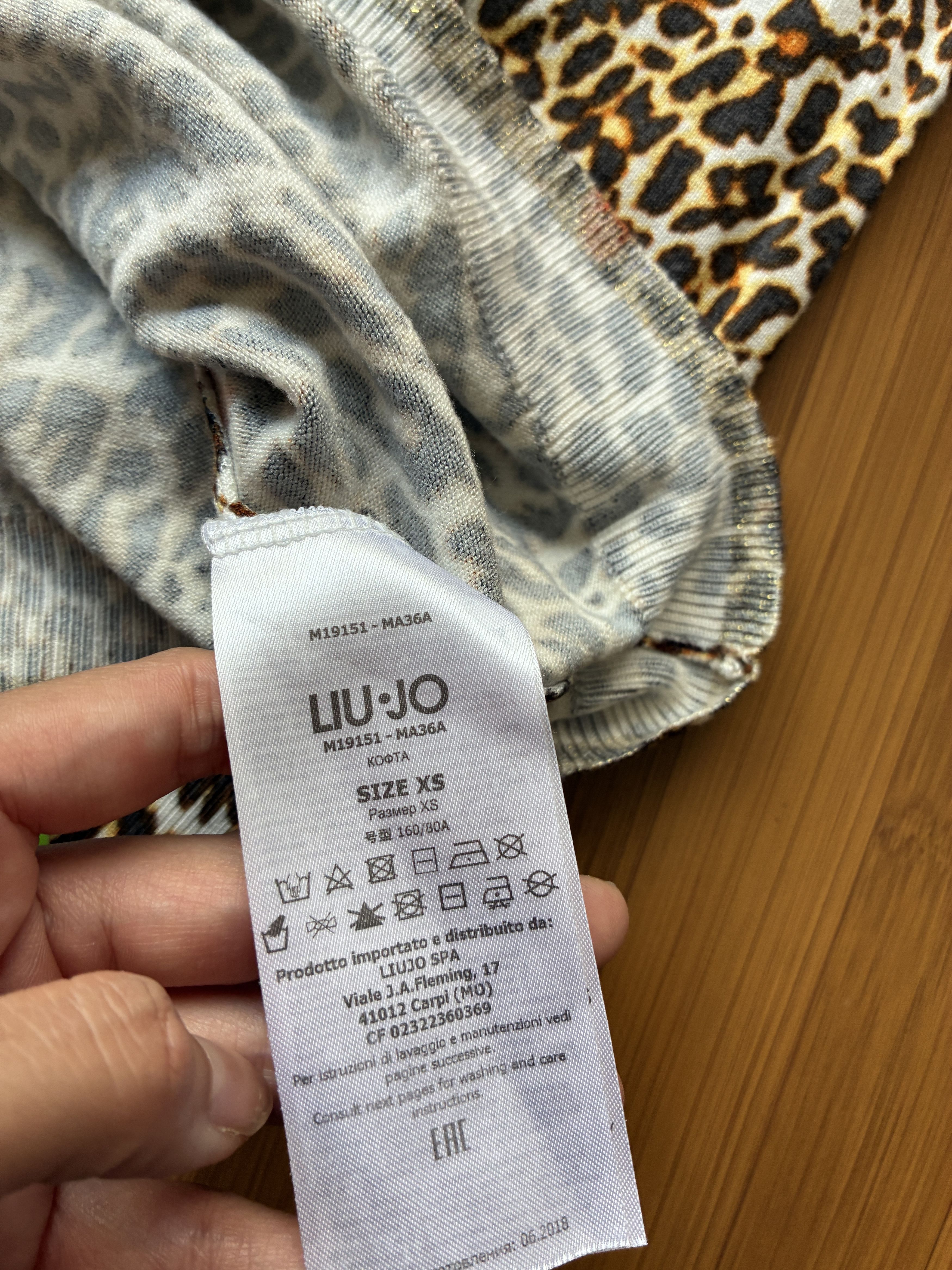 Liu Jo Liu Jo Leopard Butterfly Women Knit Top - Size XS Size XS / US 0-2 / IT 36-38 - 3 Thumbnail