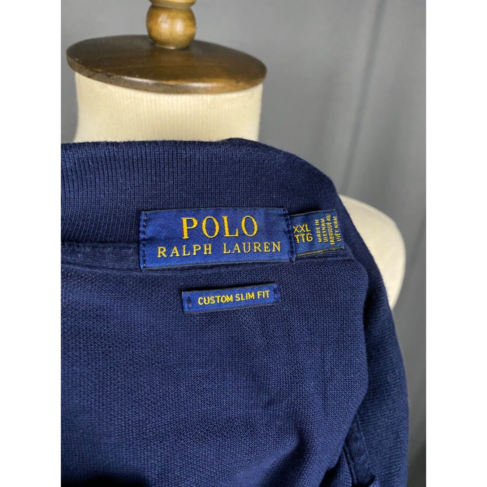 Polo Ralph Lauren MINT! Polo Ralph Lauren Men's Blue Polo T-Shirt Size 2XL Size US XXL / EU 58 / 5 - 10 Thumbnail
