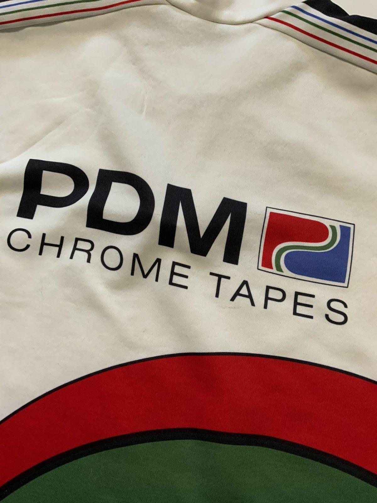 Vintage Vintage 80s 90s Ultima PDM Cycling Team Italy 1/4 Zip Jersey Size US L / EU 52-54 / 3 - 10 Thumbnail