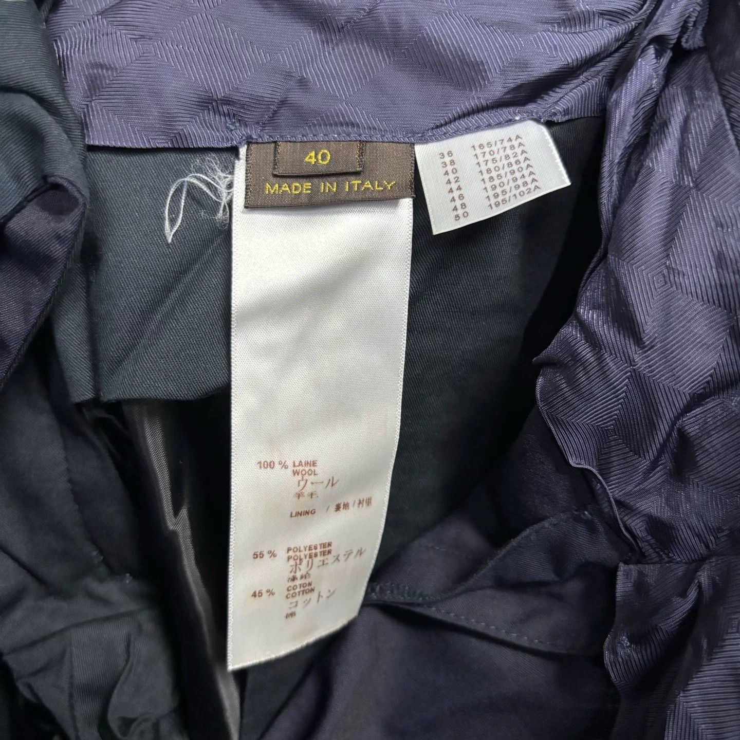 Louis Vuitton Louis Vuitton Classic Blue Metal Logo Pants Size US 26 / EU 42 - 3 Thumbnail