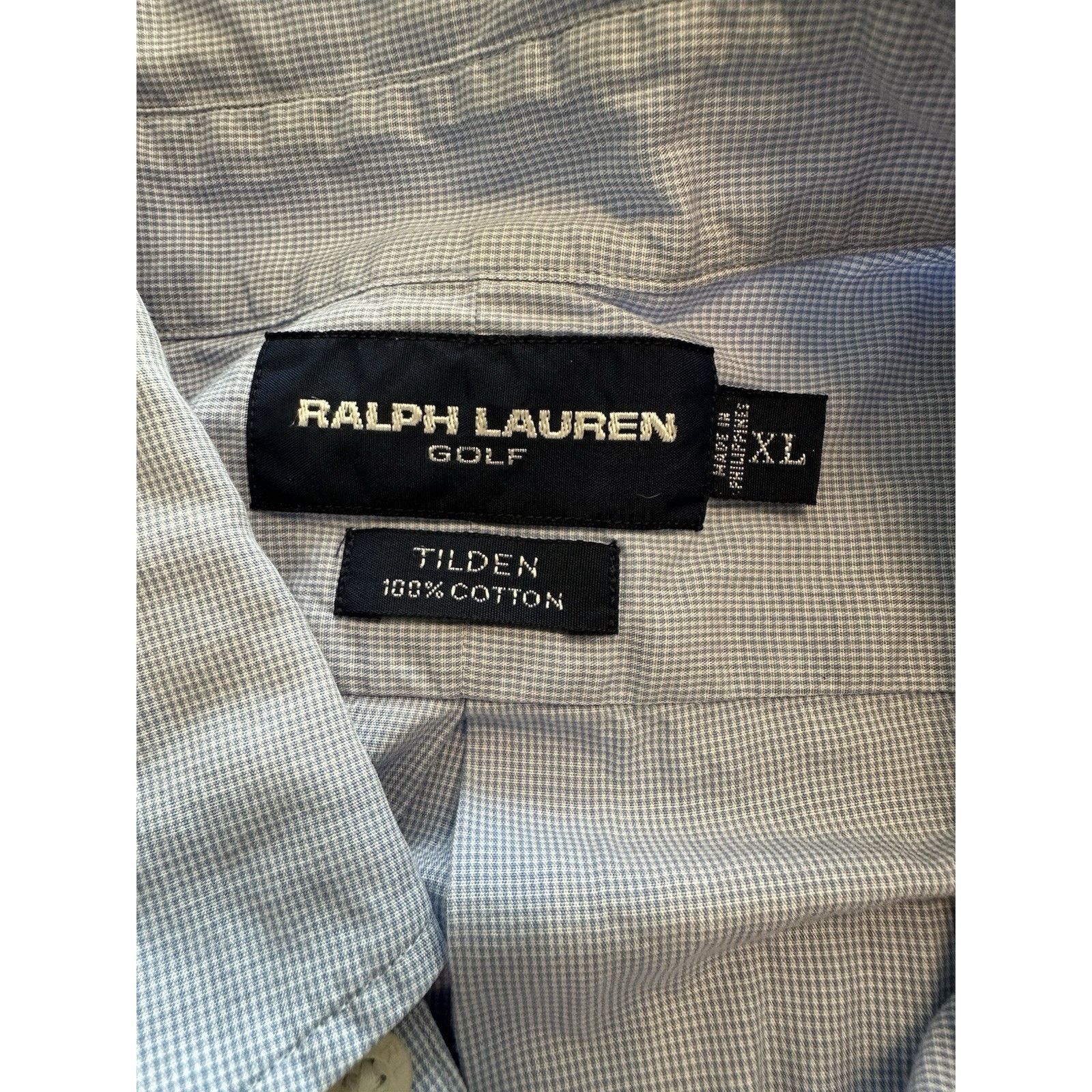 Ralph Lauren Ralph Lauren Golf Tilden Button Shirt XL Blue Pony Size US XL / EU 56 / 4 - 2 Thumbnail