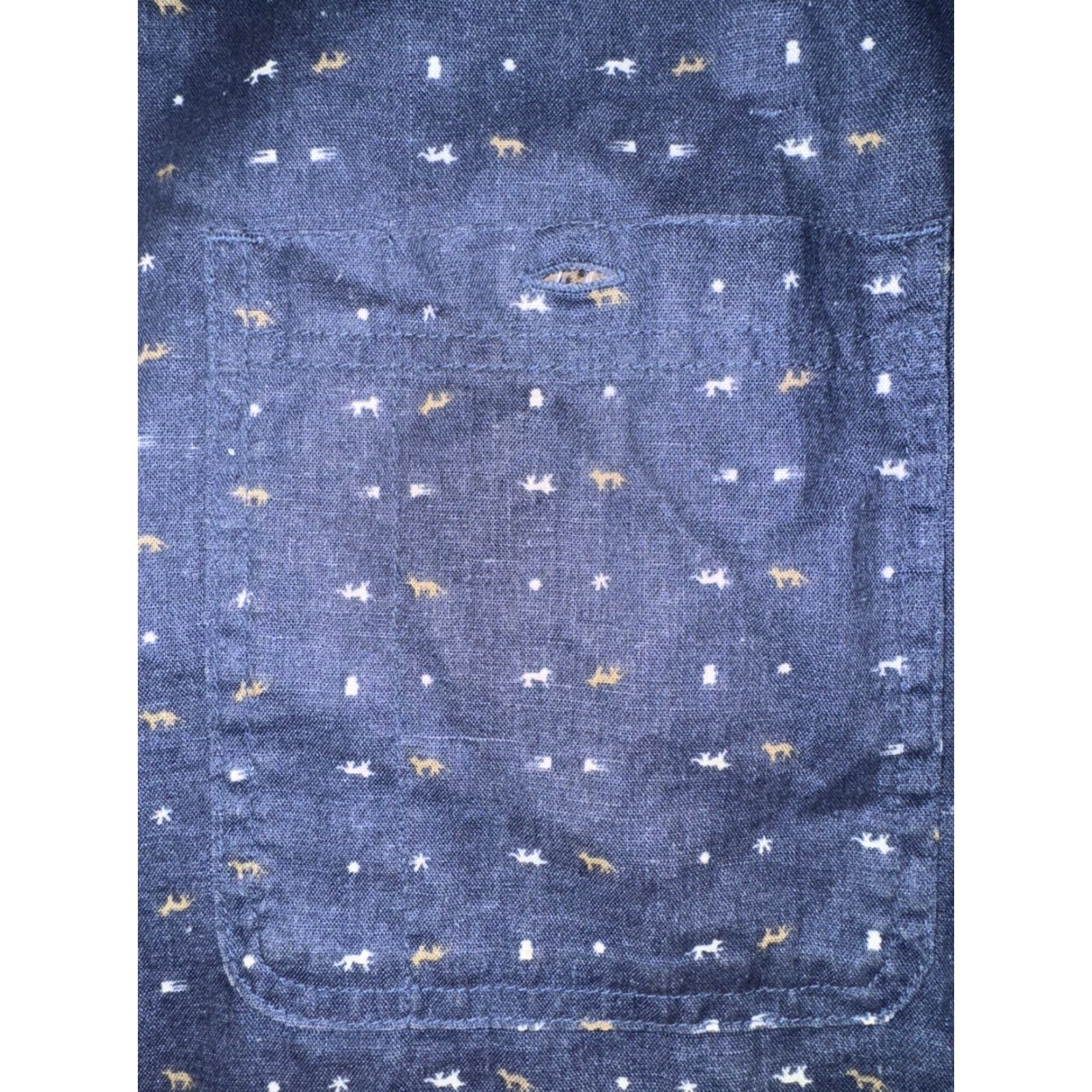 Patagonia Patagonia Shirt Blue 2XL Short Sleeve Double Pocket Button-Up Dog Print Mens Vintage No Size US XXL / EU 58 / 5 - 3 Thumbnail