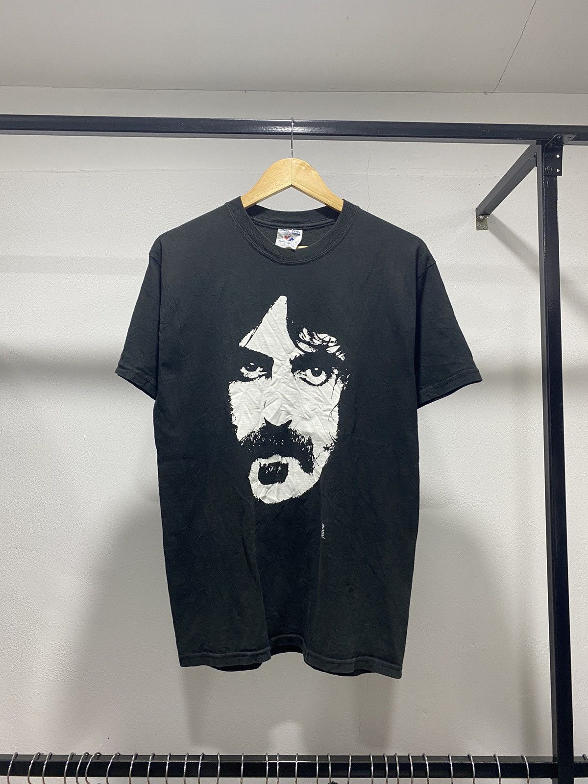 Band Tees Punk☠️ Frank Zappa Face Vintage Hardcore Band 80s 90s Rare Size US M / EU 48-50 / 2 - 1 Thumbnail