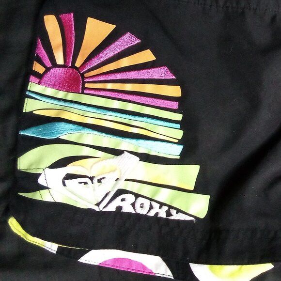 Other Vintage Y2K Roxy Dots Reversible Swim Shorts Size 30" / US 8 / IT 44 - 2 Thumbnail