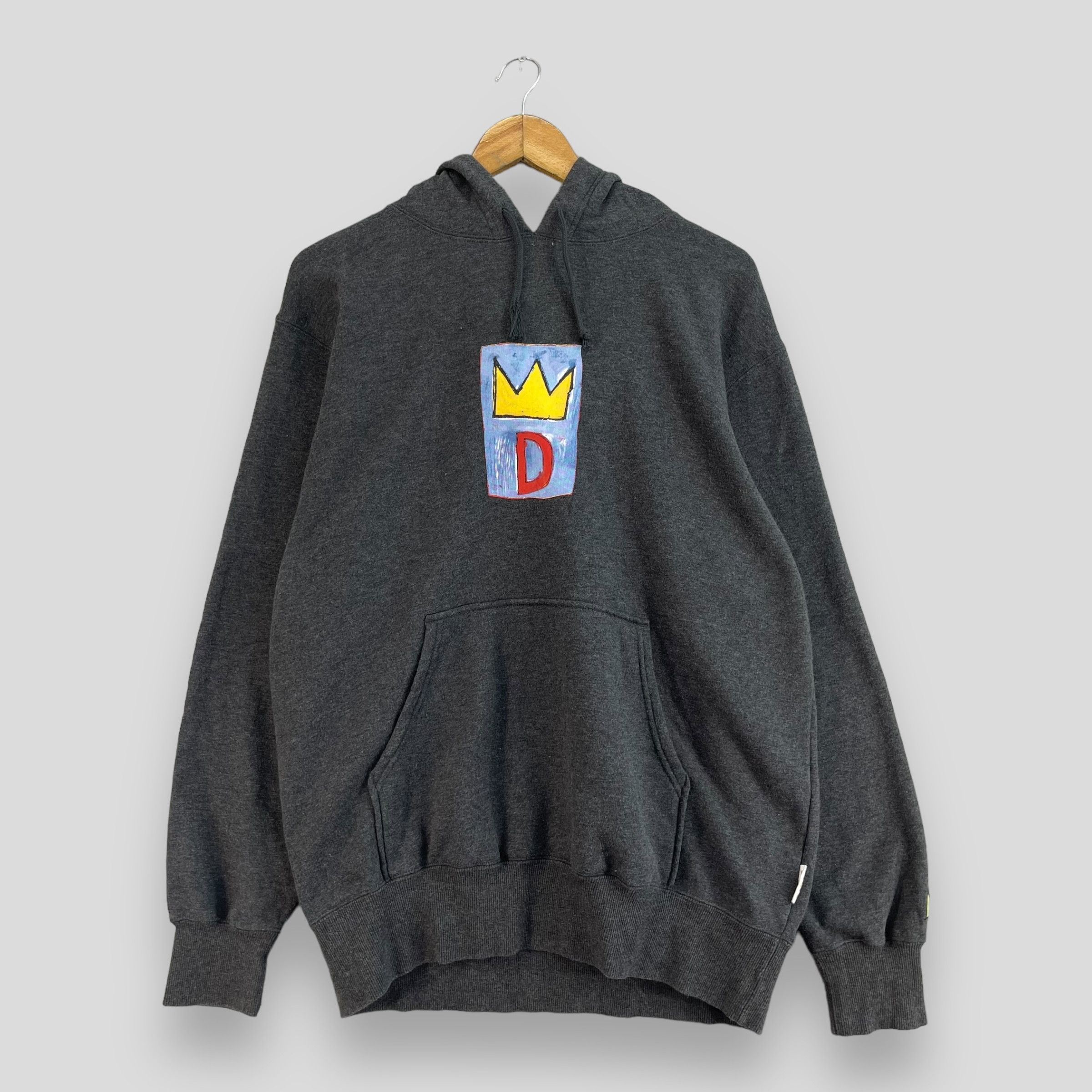 Vintage JEAN MICHEL BASQUIAT Pop Art Artwork Hoodie