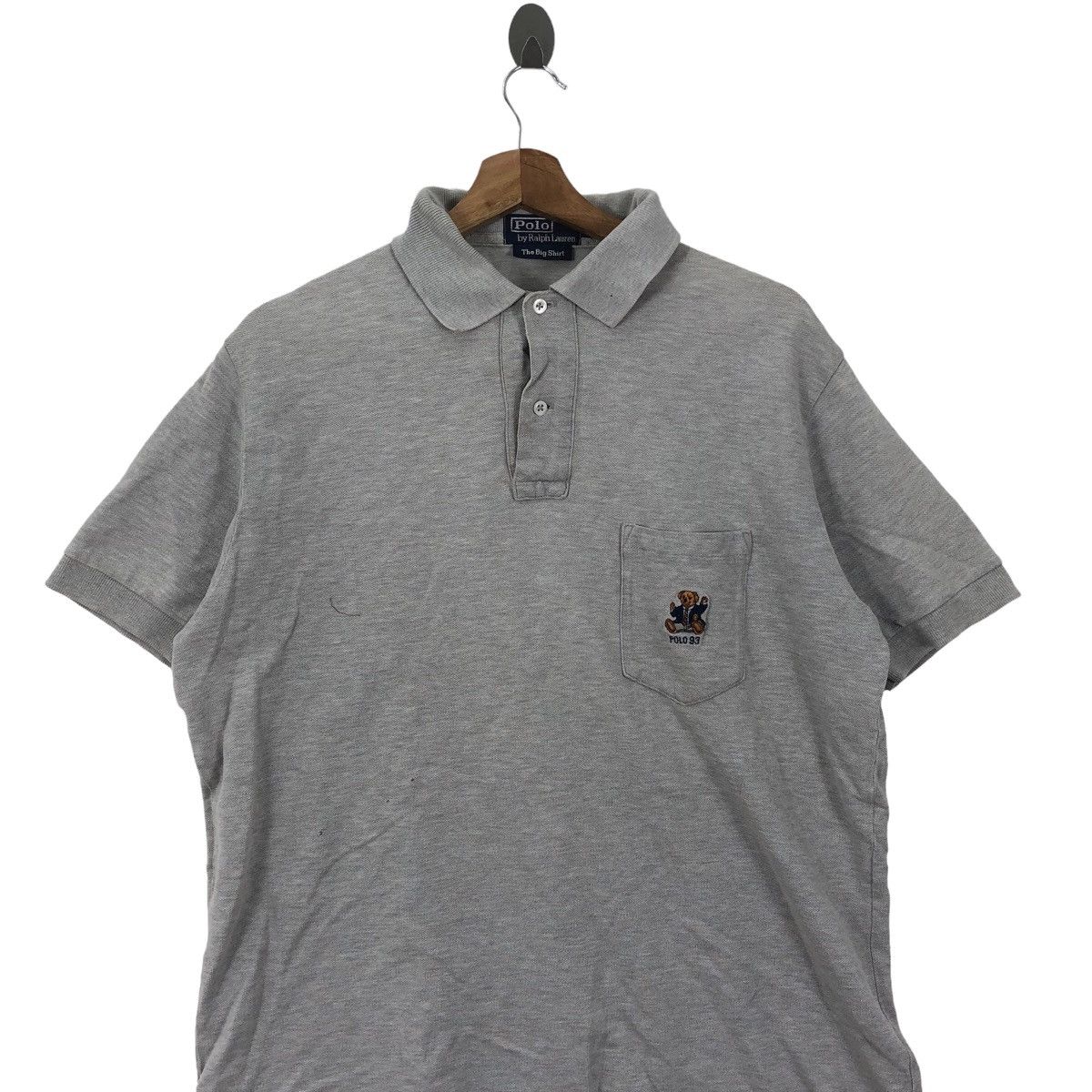 Polo Ralph Lauren Vintage POLO BEAR USA Ralph Lauren Rl Polo Shirt Size US M / EU 48-50 / 2 - 2 Thumbnail