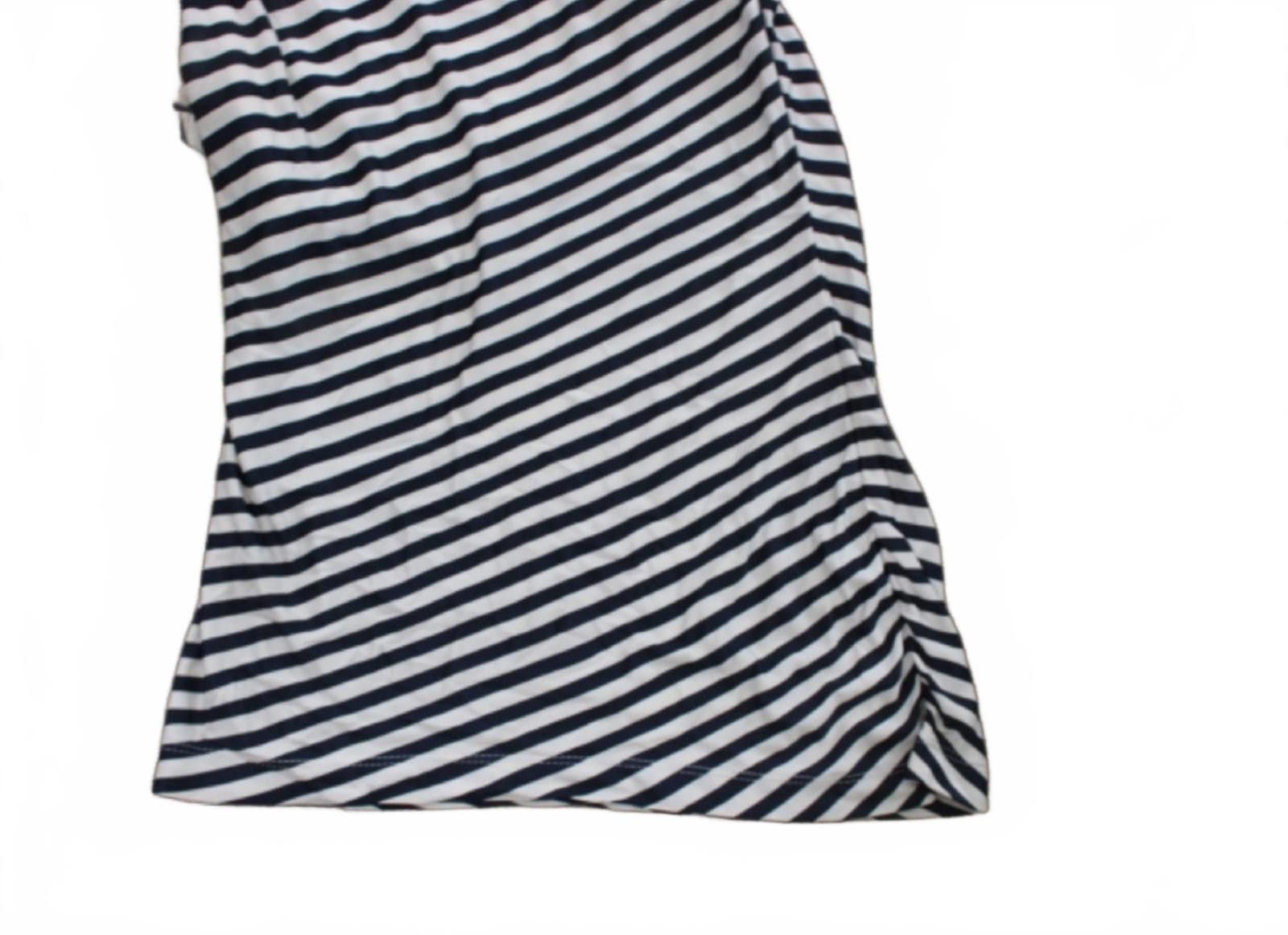 Other ETCETERA Striped One-Shoulder Dress with Rope Detail Small Size S / US 4 / IT 40 - 2 Thumbnail
