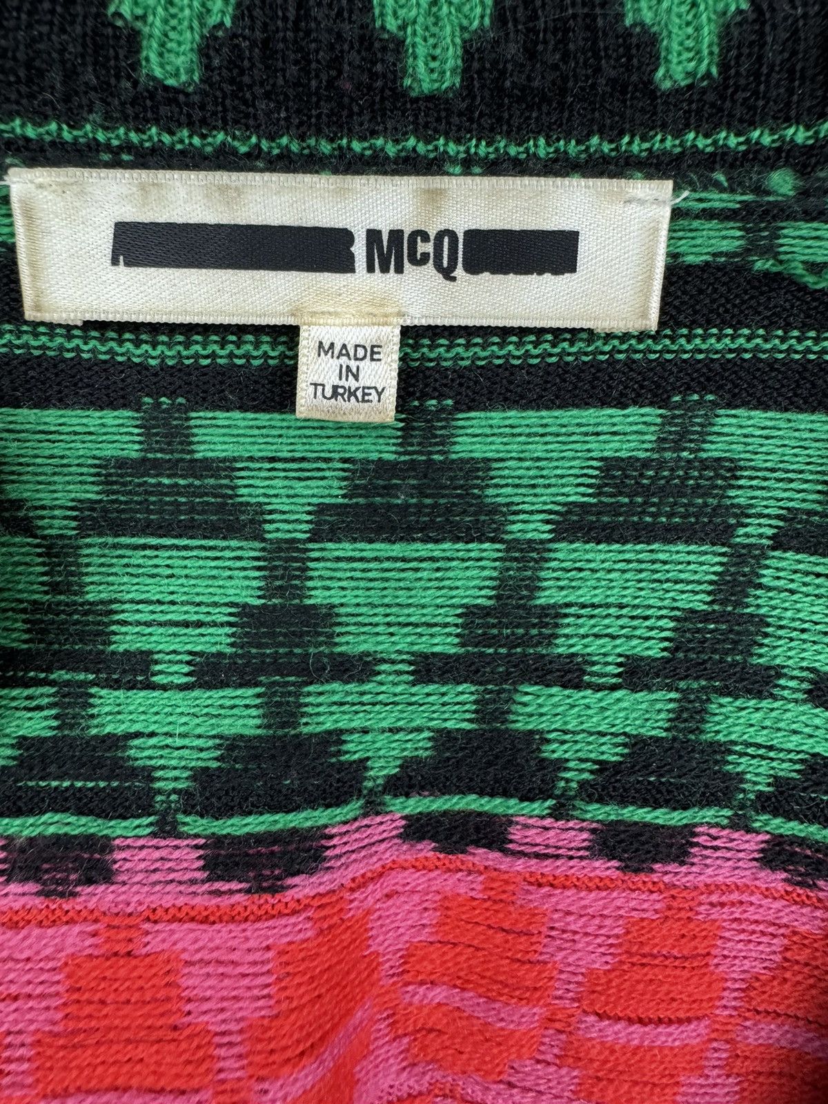 Alexander McQueen Alexander McQueen Turtle neck / mask sweater Size US M / EU 48-50 / 2 - 8 Thumbnail