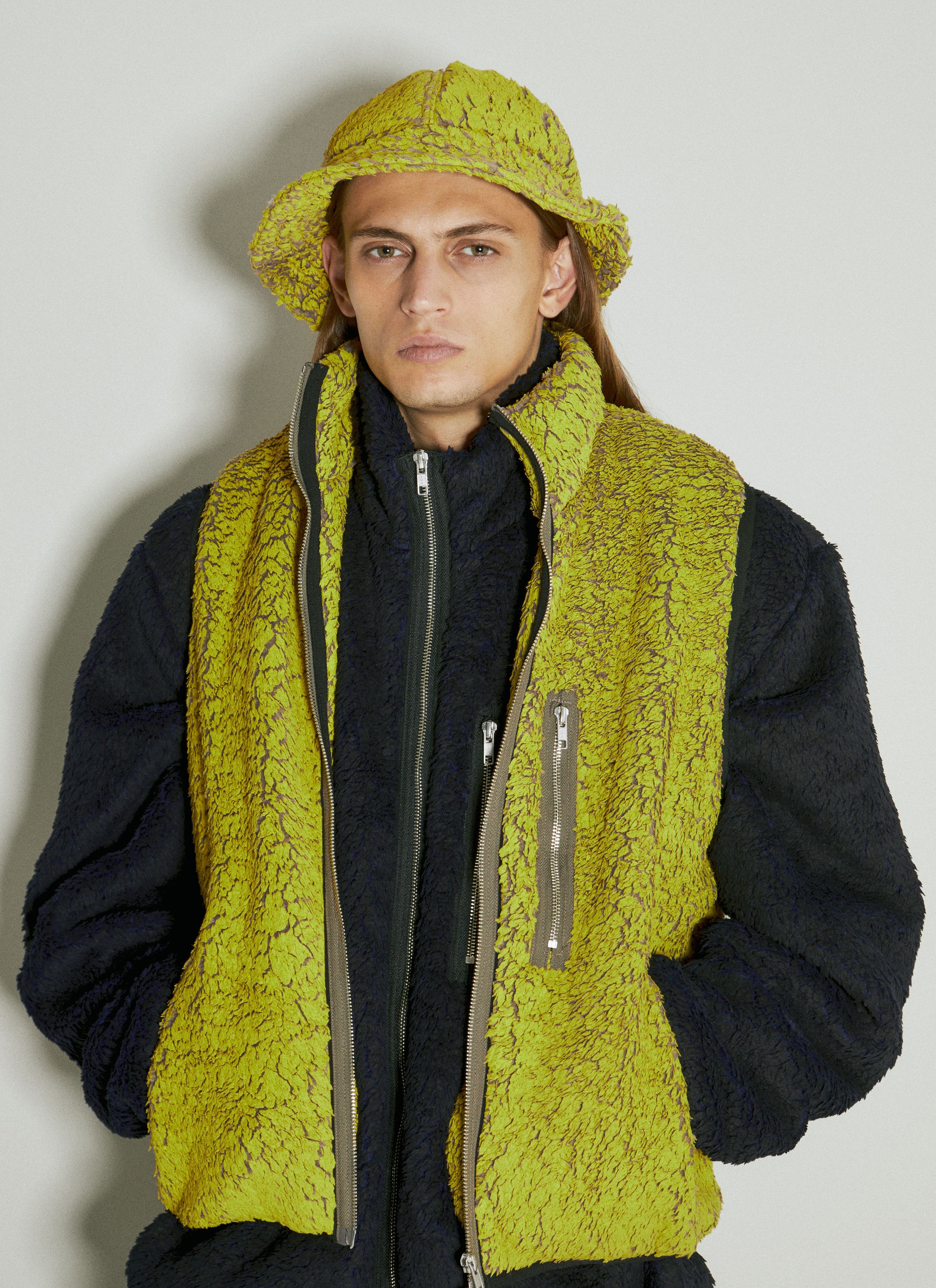 Song For The Mute Painted Fleece Bucket Hat Size ONE SIZE - 1 Thumbnail