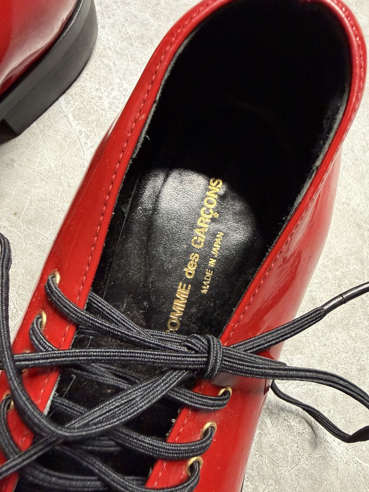 Comme des Garcons Comme Des Garcons Corset Patent Pointed Shoes Size US 7 / EU 40 - 11 Thumbnail
