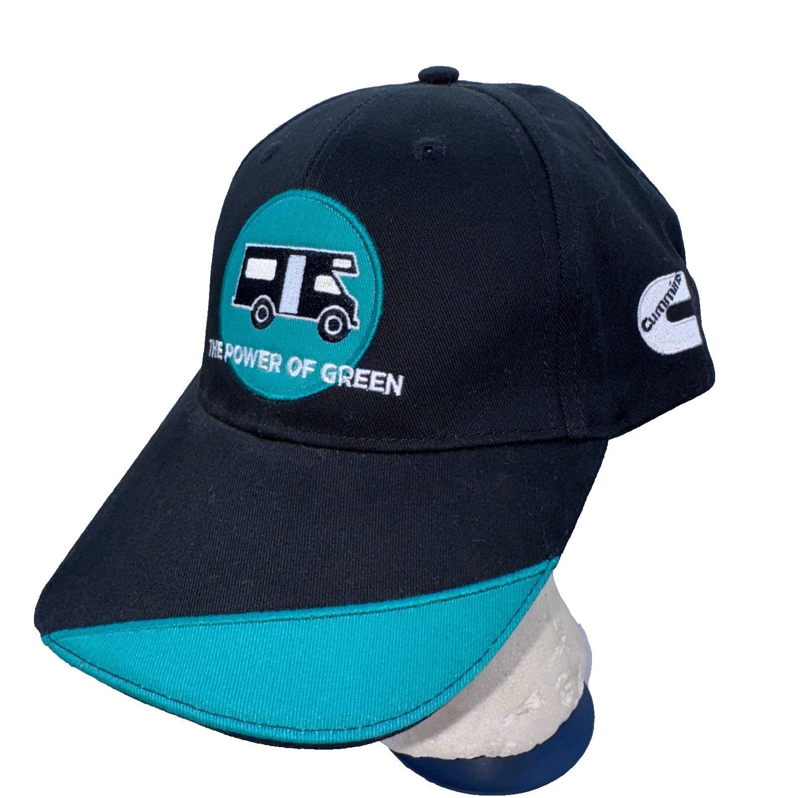 Other Cummins Diesel RV The Power Of Green Strapback Trucker Hat C Size ONE SIZE - 1 Thumbnail