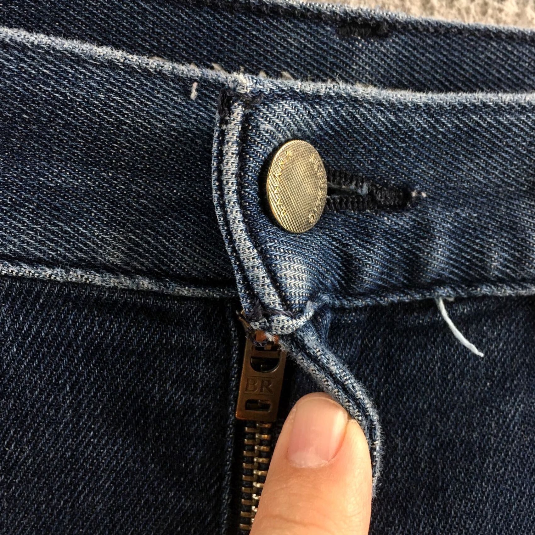 Banana Republic Banana Republic Jeans Mens 36x36 Straight Denim Blue 5-Pocket Regular Slim Jeans, Banana Republic The Traveler, 36x33 Inseam 33 Size US 36 / EU 52 - 5 Thumbnail