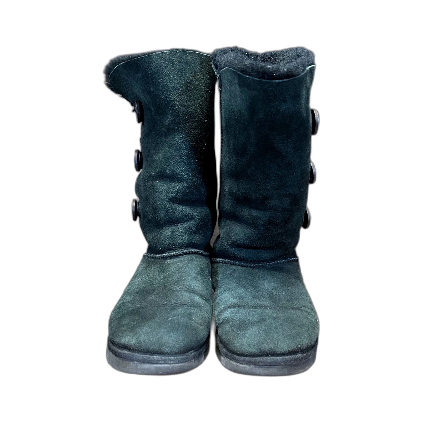 Ugg UGG Australia Boots Womens Size 8 Black Bailey Button Triple Size US 8 / EU 41 - 5 Thumbnail