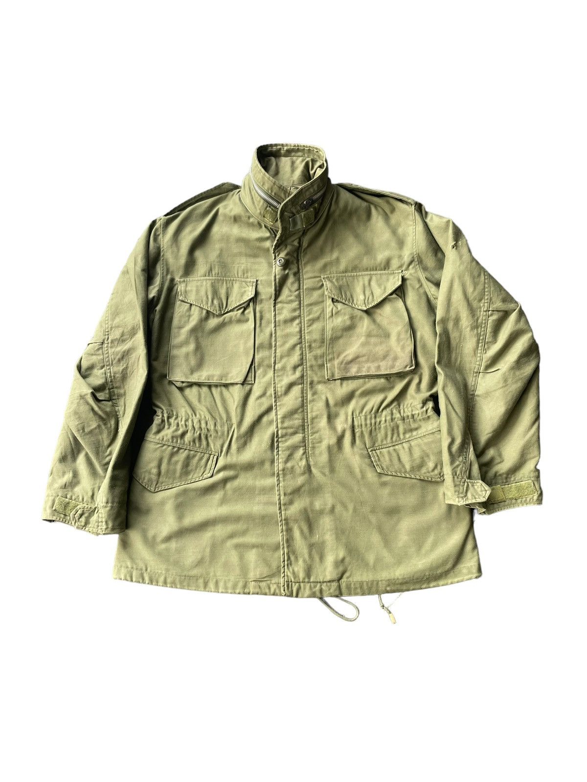 image of M 65 Field Jacket x USMC Vintage Usmc M65 Field Jacket Sateen OG 107 in Green, Men's (Size Small)