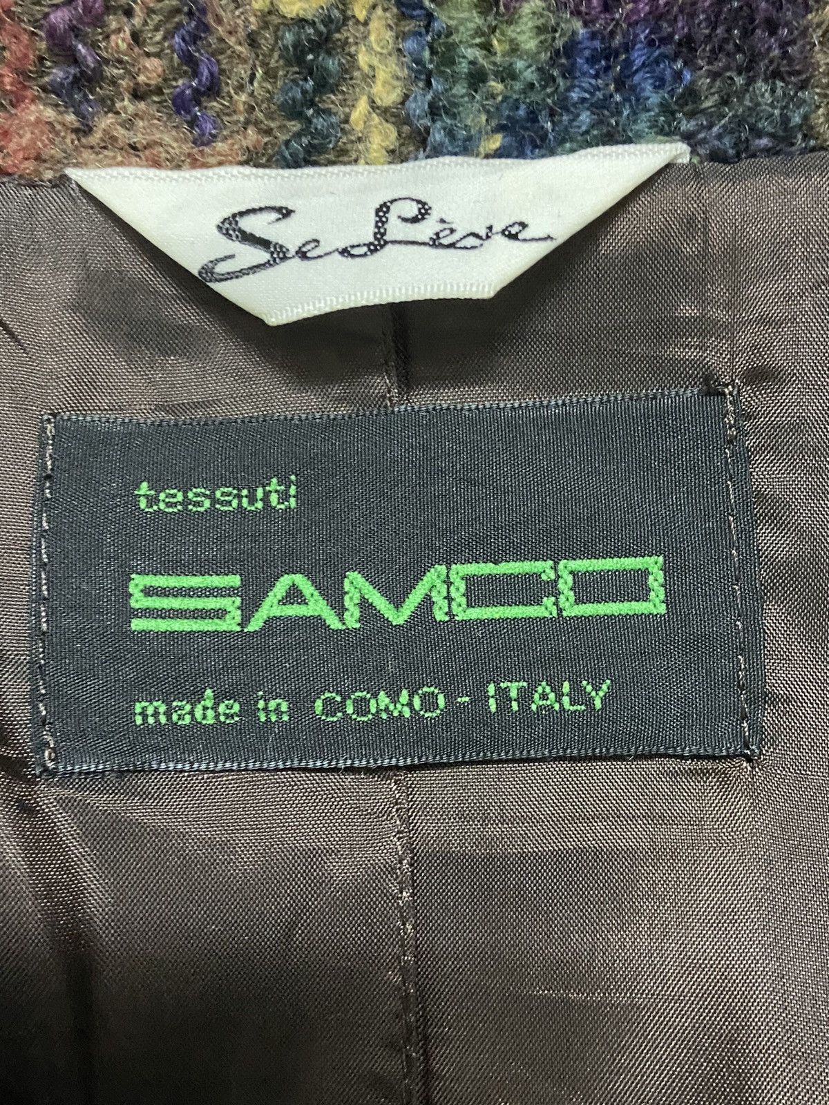Japanese Brand Tessuti Samco Alpaca Wools Jacket Size US XL / EU 56 / 4 - 5 Thumbnail