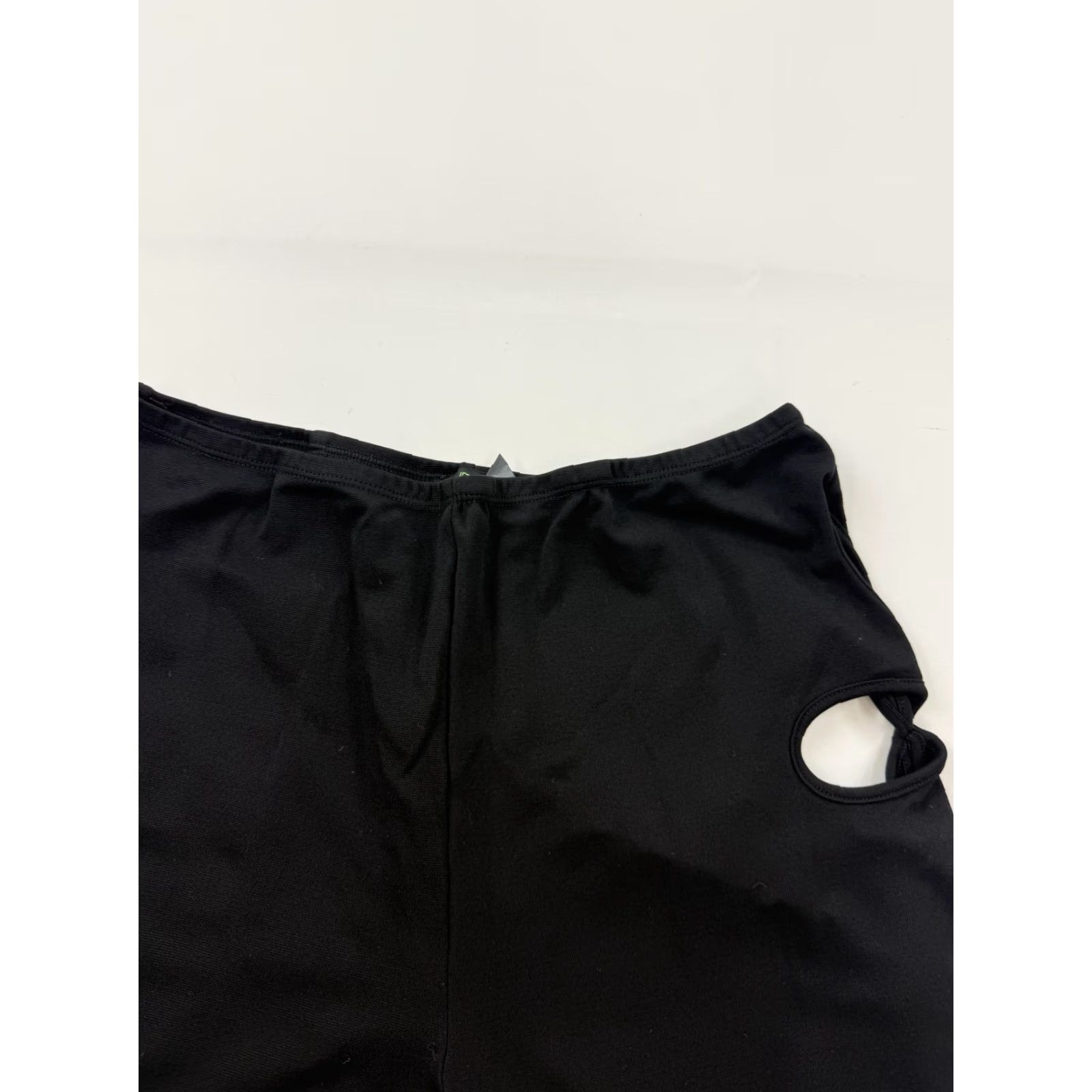 Vintage CLUBEXX Pants Womens L Black Cutout Side Strap Jegging Straight Party Clubwear Size 36" / US 14 / IT 50 - 4 Thumbnail