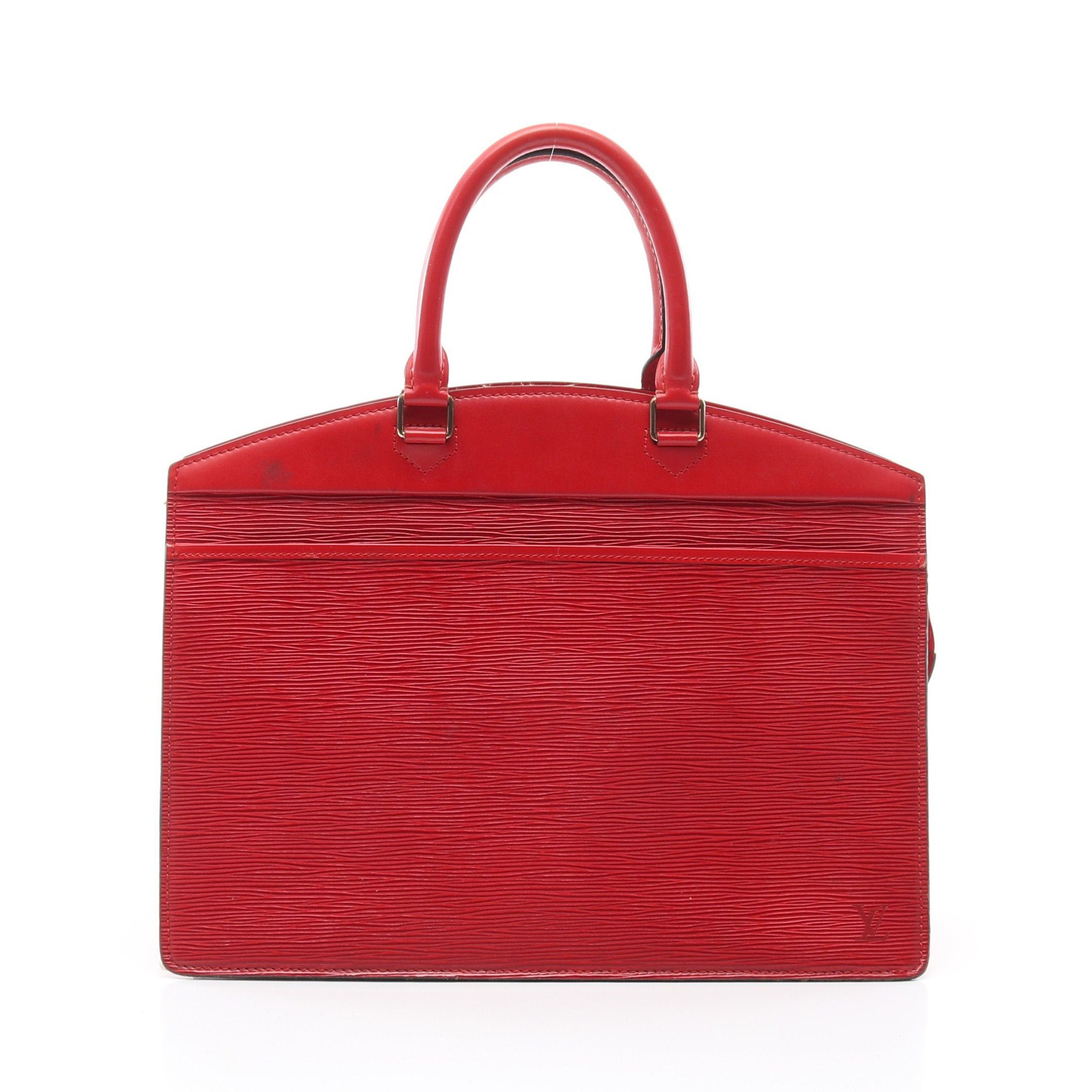 Louis Vuitton Louis Vuitton Riviera Epi Castilian Red Handbag Leather Size ONE SIZE - 1 Thumbnail