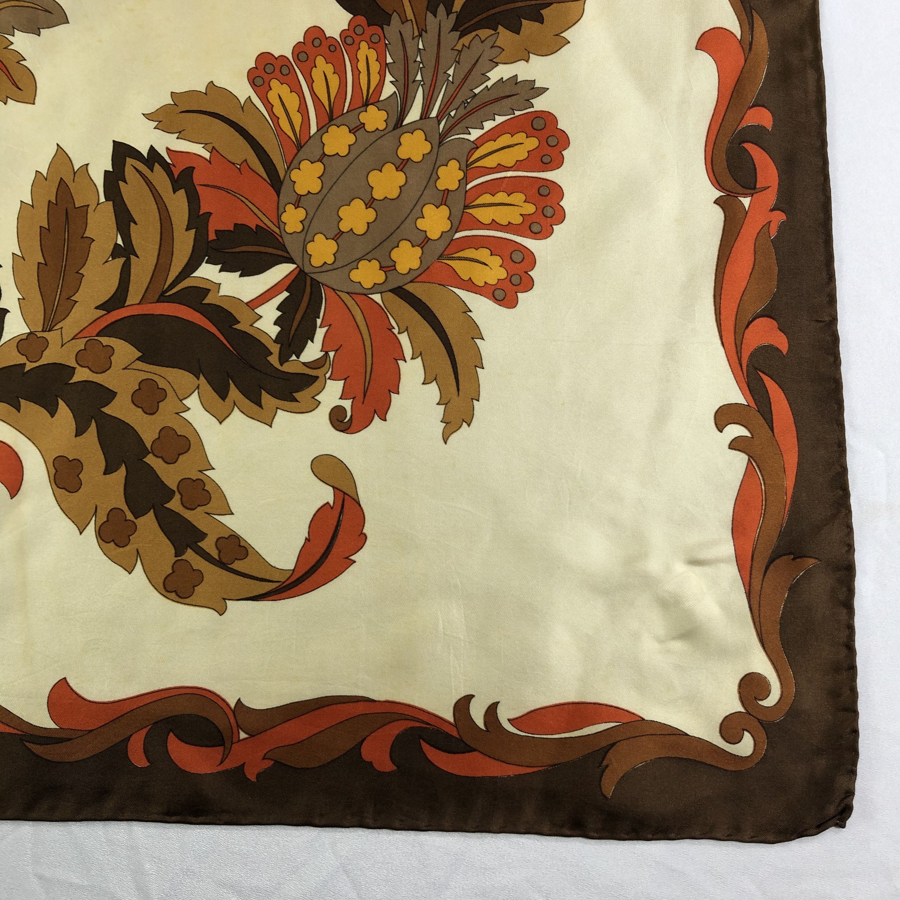 Vintage Vintage Silk Scarf Size ONE SIZE - 3 Thumbnail