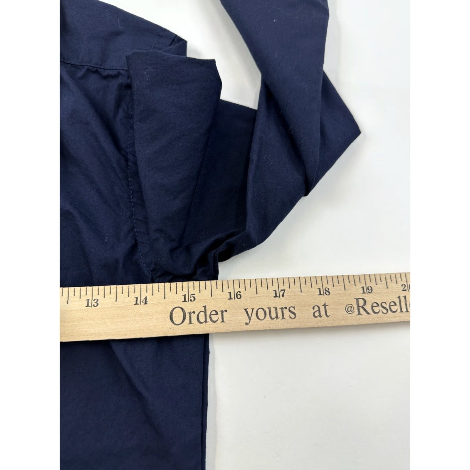 American Apparel American Apparel Shirt XS Blue Button-Up Long Sleeve Made in USA Womens Size XS / US 0-2 / IT 36-38 - 6 Thumbnail
