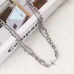 Other Punk Double Layer Cross Chain Necklace Size ONE SIZE - 2 Thumbnail