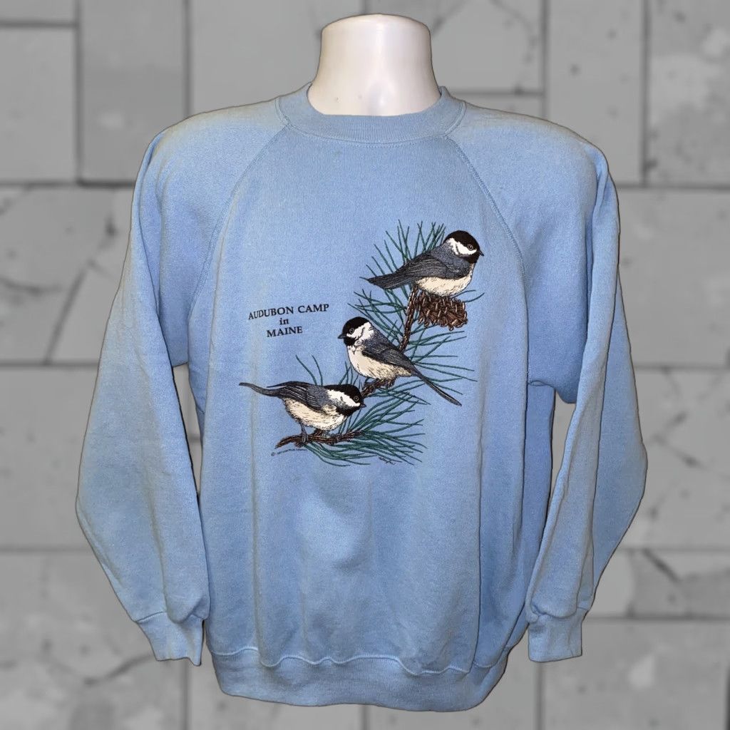Hanes Hanes Sweatshirt Men XL Blue Fleece Lined USA Made Regular Size Lined Sweatshirt Mens Type Size US XL / EU 56 / 4 - 1 Thumbnail