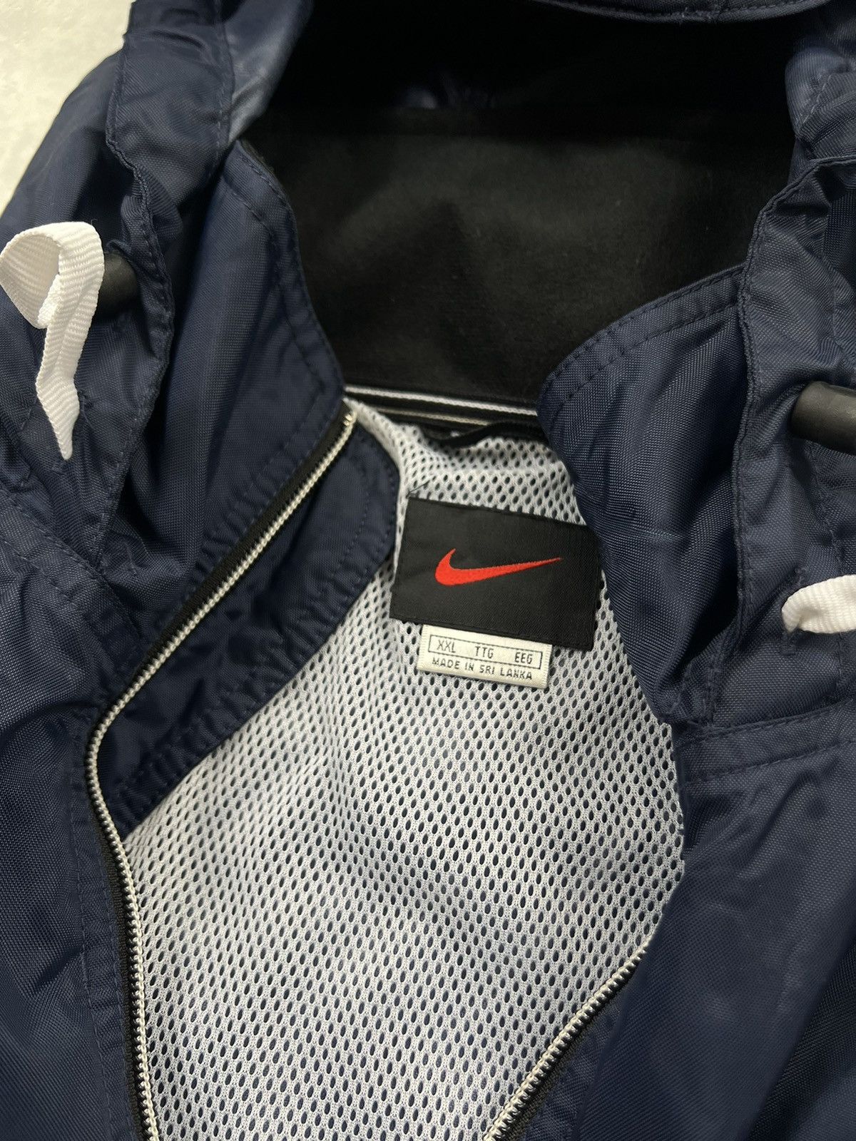Nike 00's NIKE RETRO SWOOSH LOGO ANORAK TRACK JACKET Size US XXL / EU 58 / 5 - 5 Thumbnail