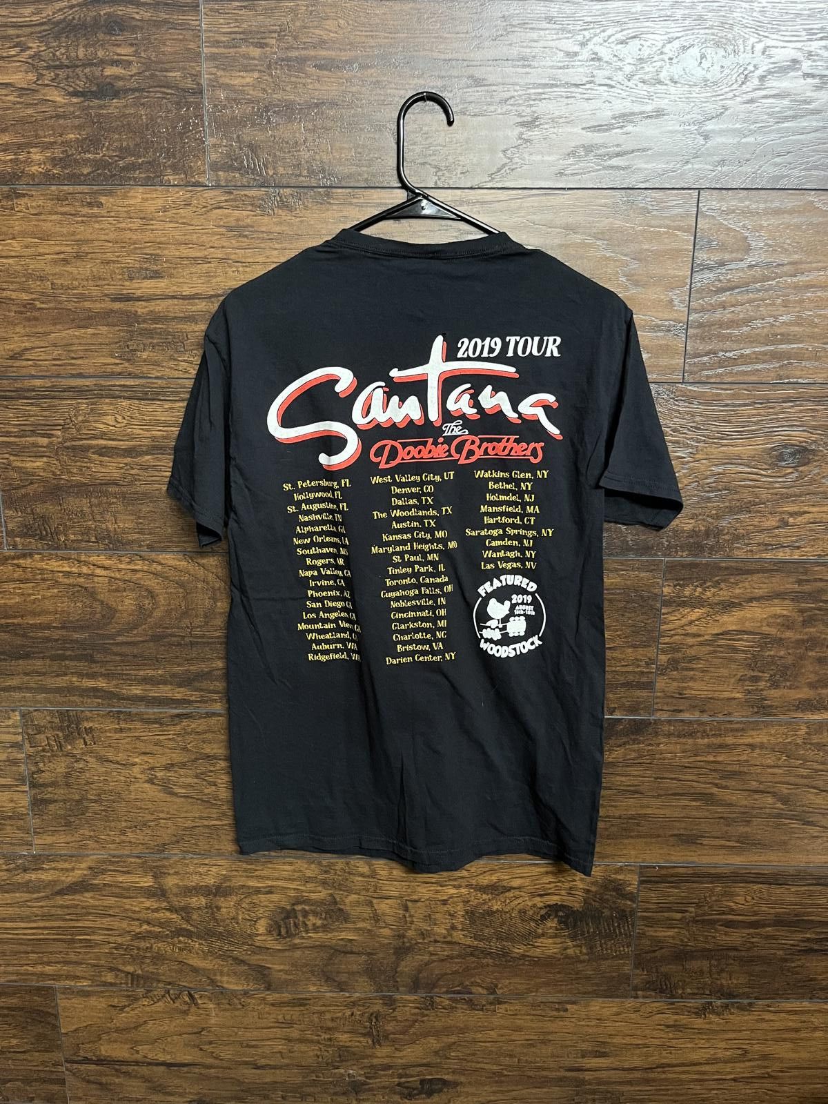 Designer Santana 2019 Tour Tee - Supernatural Now Tour 2019 - M Size US M / EU 48-50 / 2 - 2 Thumbnail