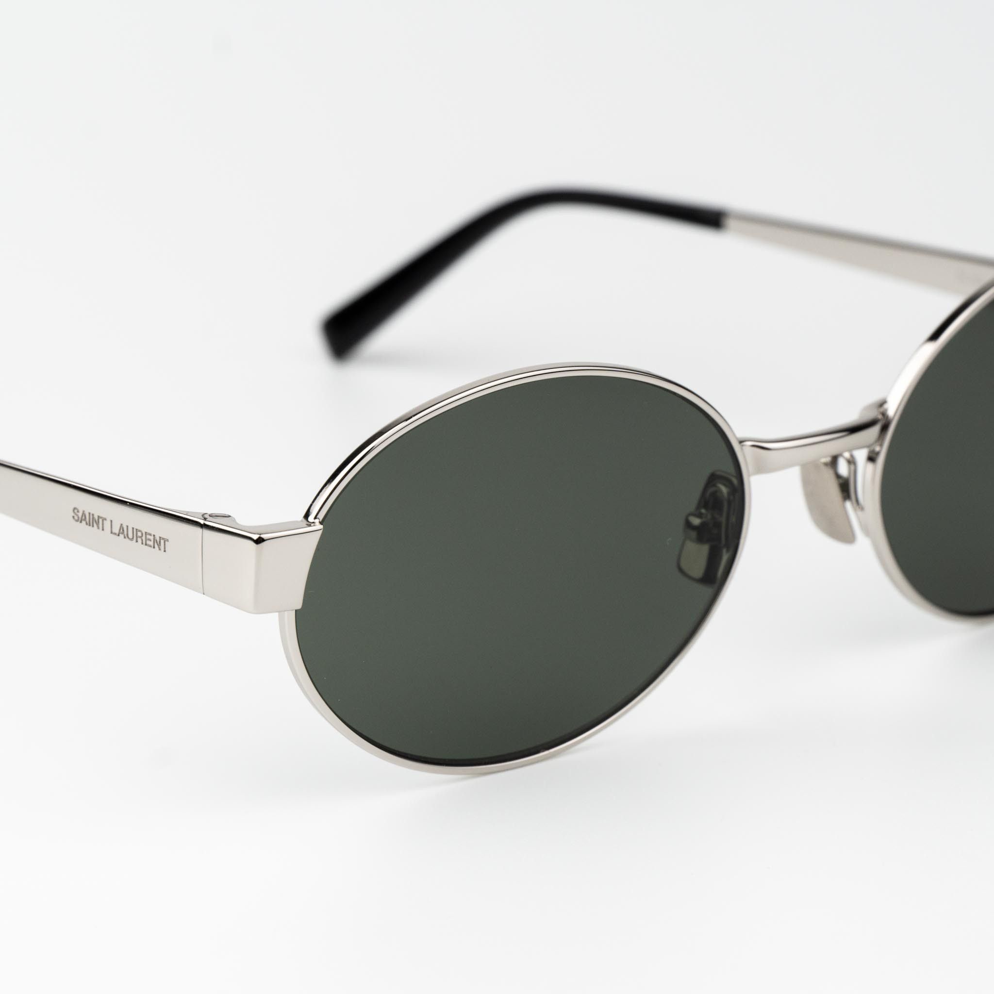 Saint Laurent Paris Saint Laurent Women Sunglasses Oval SL692 002 BRAND NEW Size ONE SIZE - 6 Thumbnail