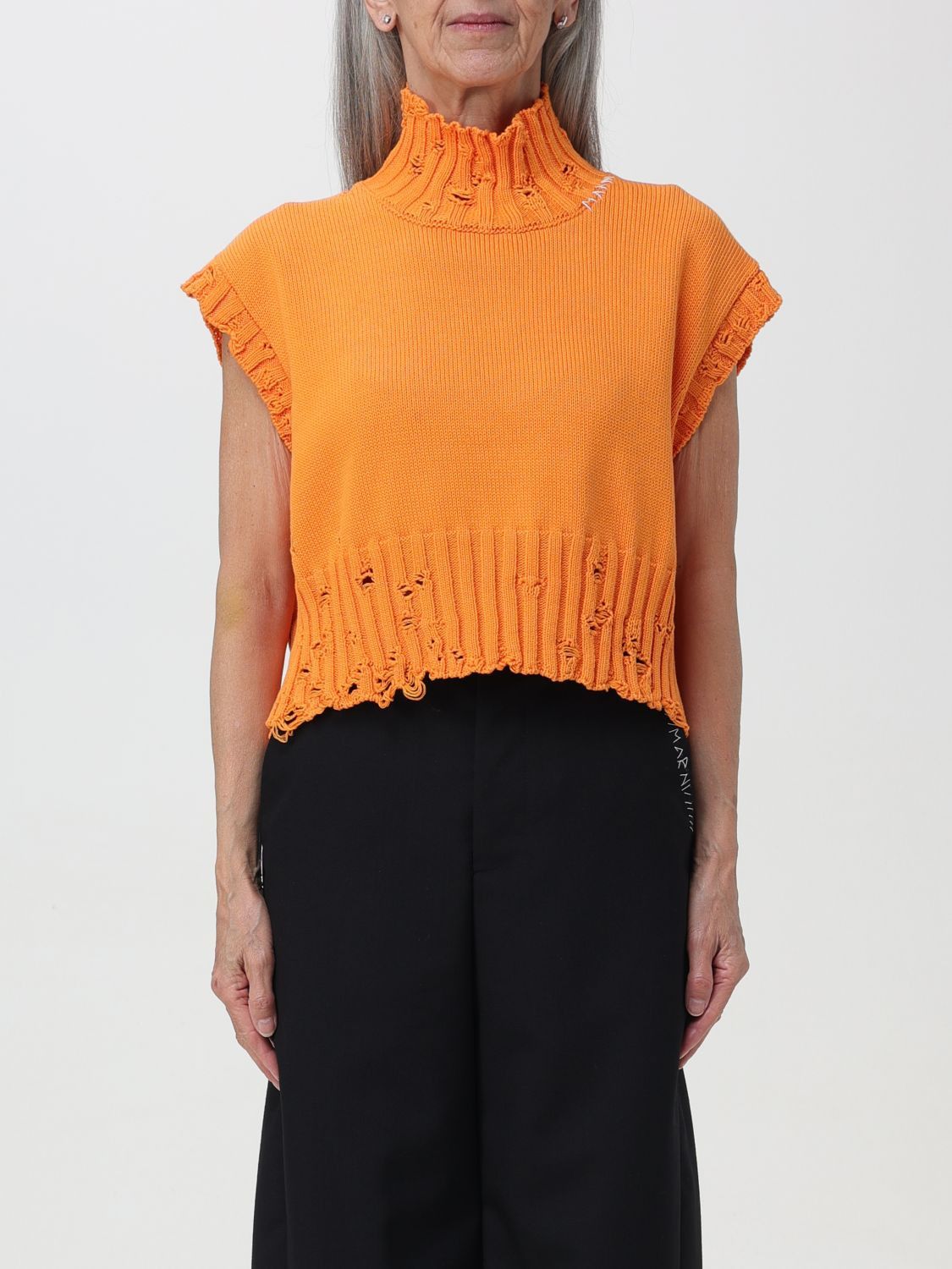 image of Marni Sweater Woman Orange, Women's (Size Small)