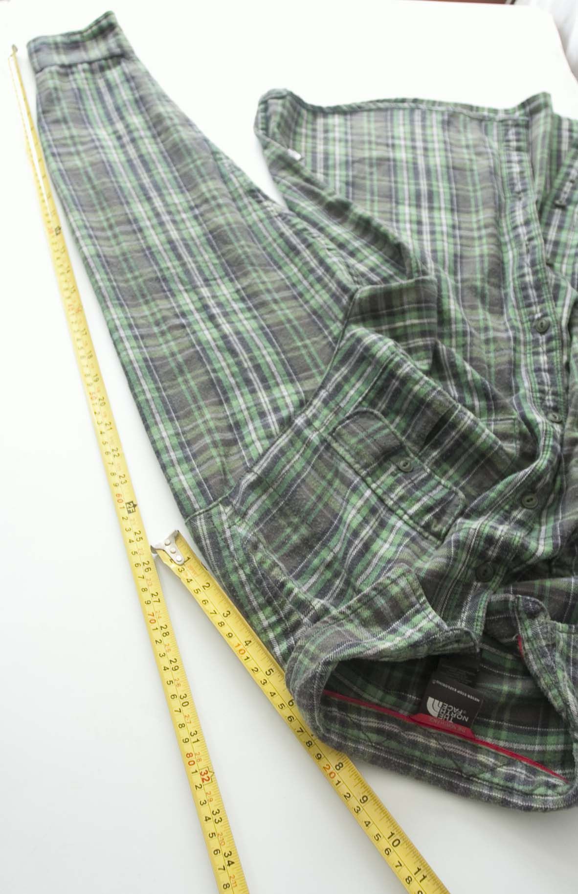 The North Face The North Face Shirt Flannel Green Plaid Size L Size US L / EU 52-54 / 3 - 5 Thumbnail