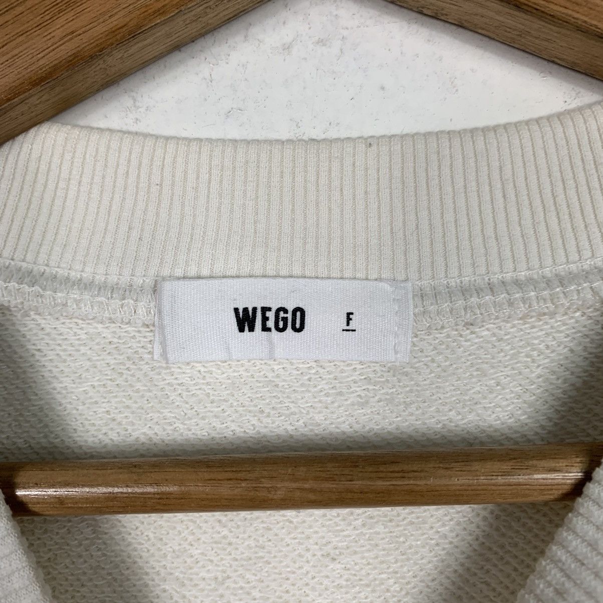 Japanese Brand Japanese Brand Wego Recognize Crewneck Sweatshirt Size US M / EU 48-50 / 2 - 11 Thumbnail