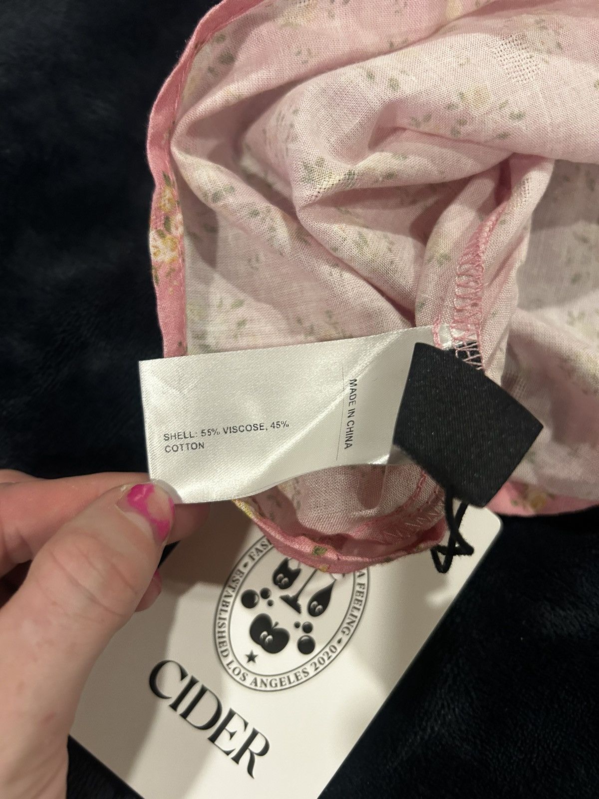 Cider NWT Cider Women’s Pink Floral Tank Top Blouse Sz. XS Size XS / US 0-2 / IT 36-38 - 11 Thumbnail