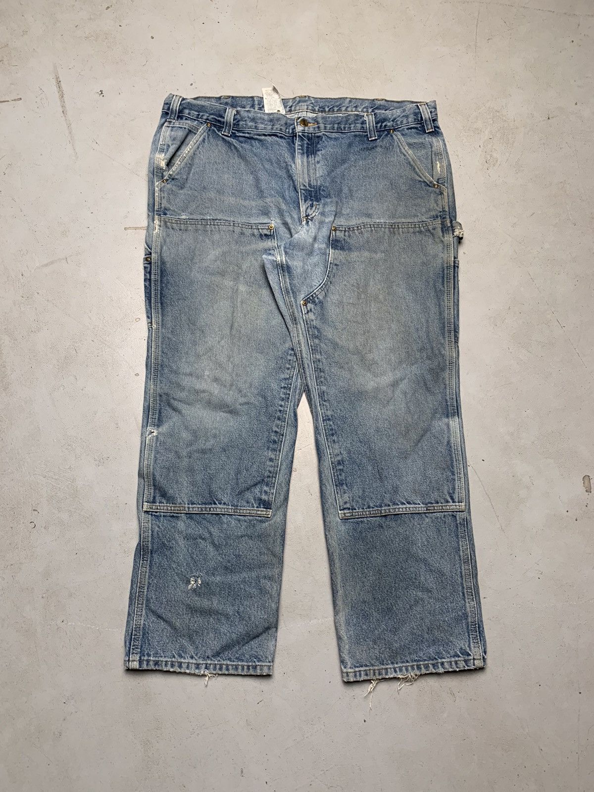 Carhartt Vintage carhartt double knee denim Size US 42 / EU 58 - 1 Thumbnail